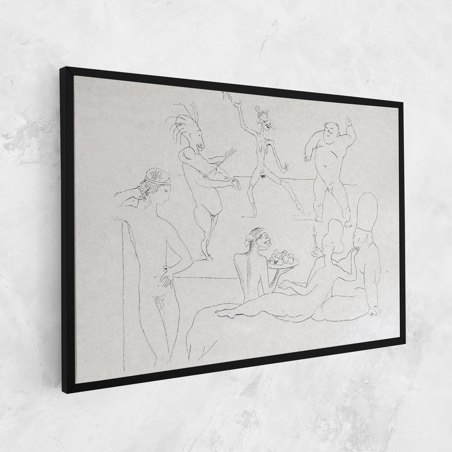 Картина на платно Salome mockup 1