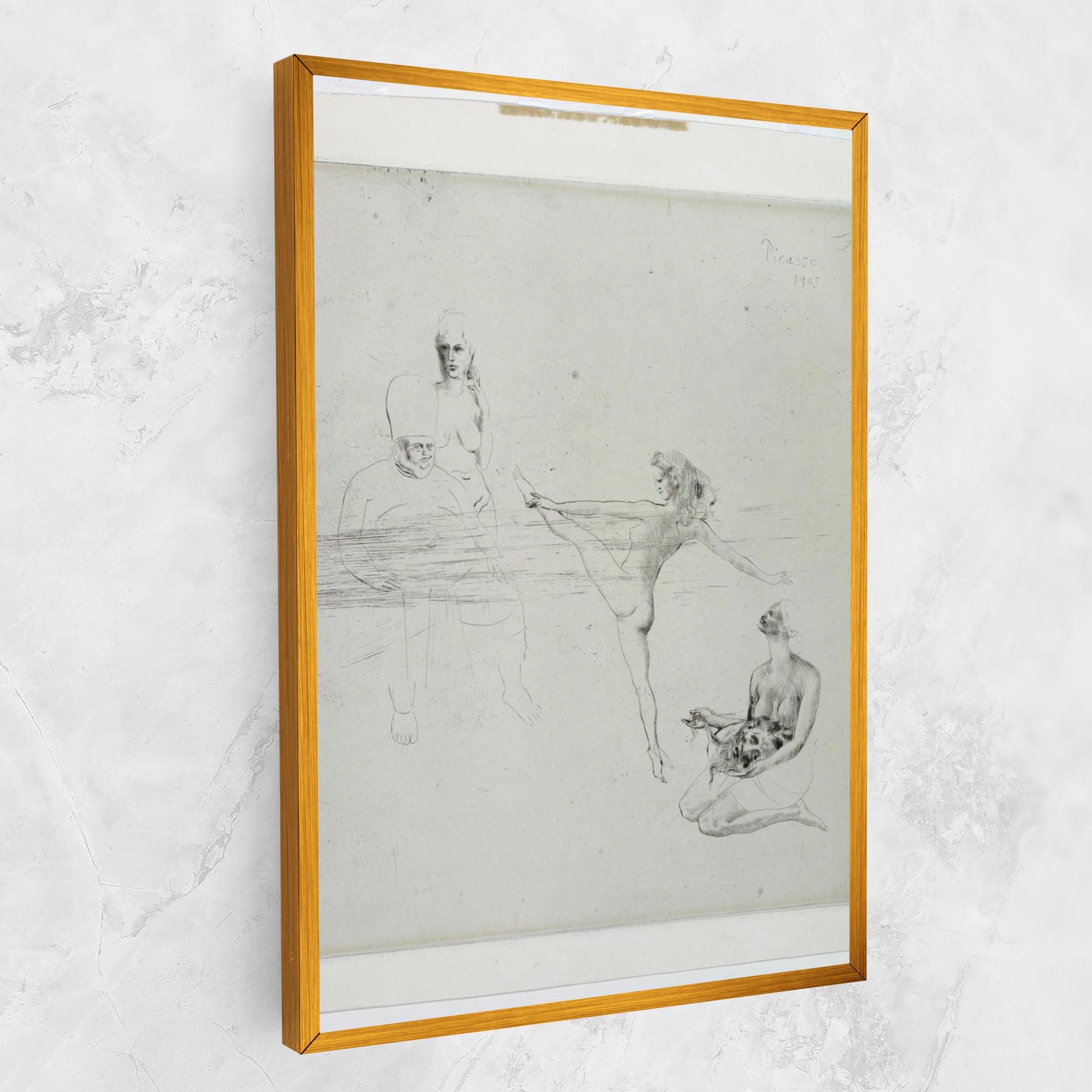 Картина на платно Dance Of Salome mockup 1