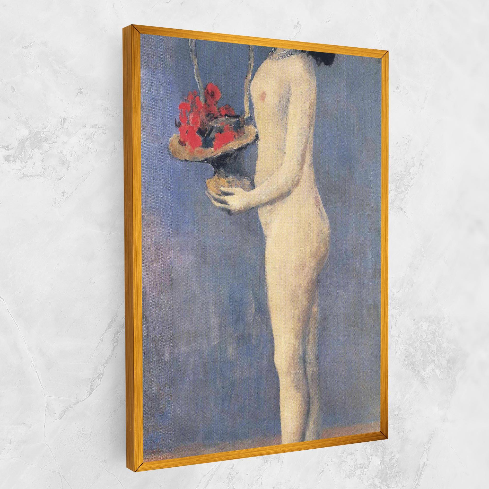 Картина на платно Le Panier Fleuri mockup 1