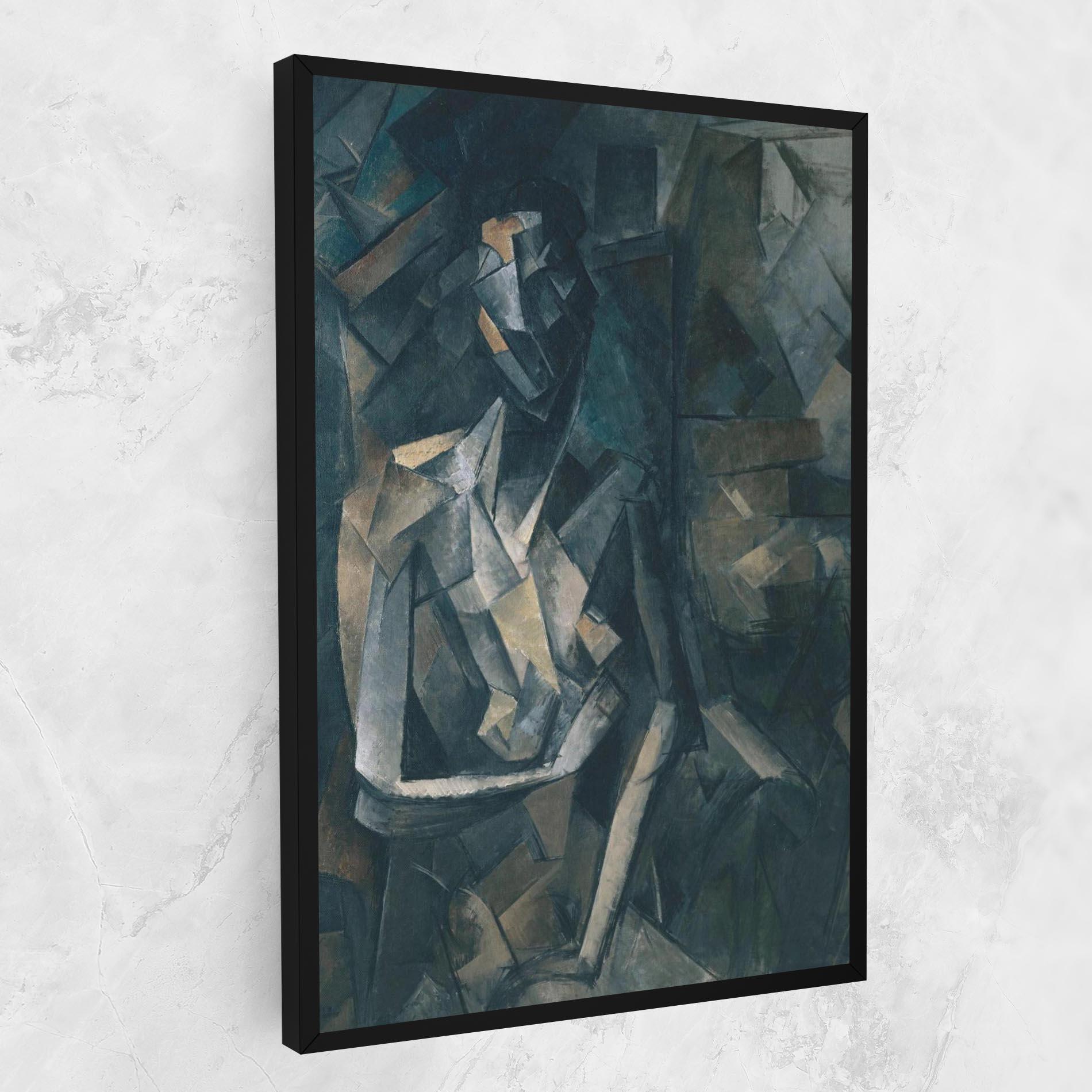 Картина на платно Dans Un Fauteuil mockup 1