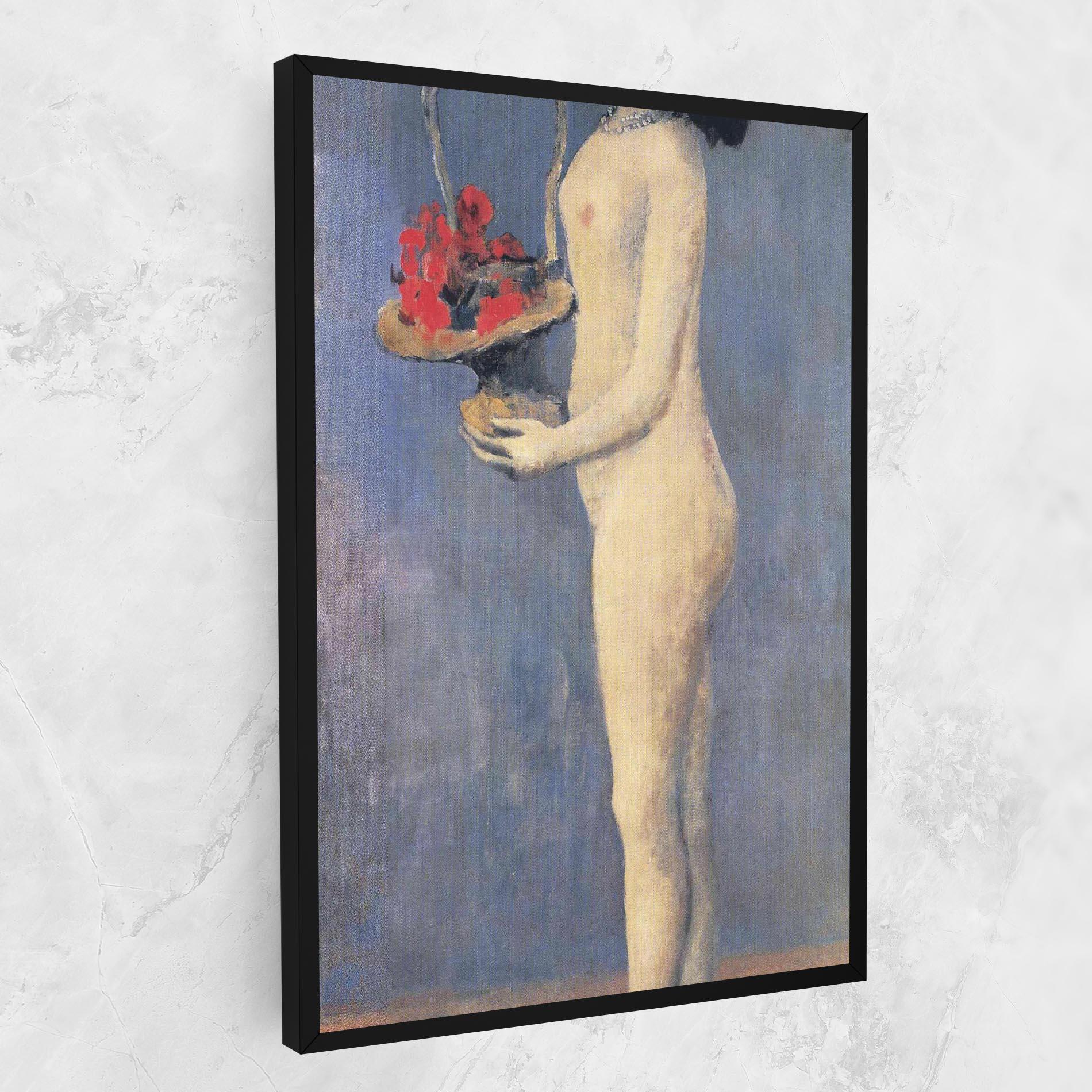 Картина на платно Le Panier Fleuri mockup 1