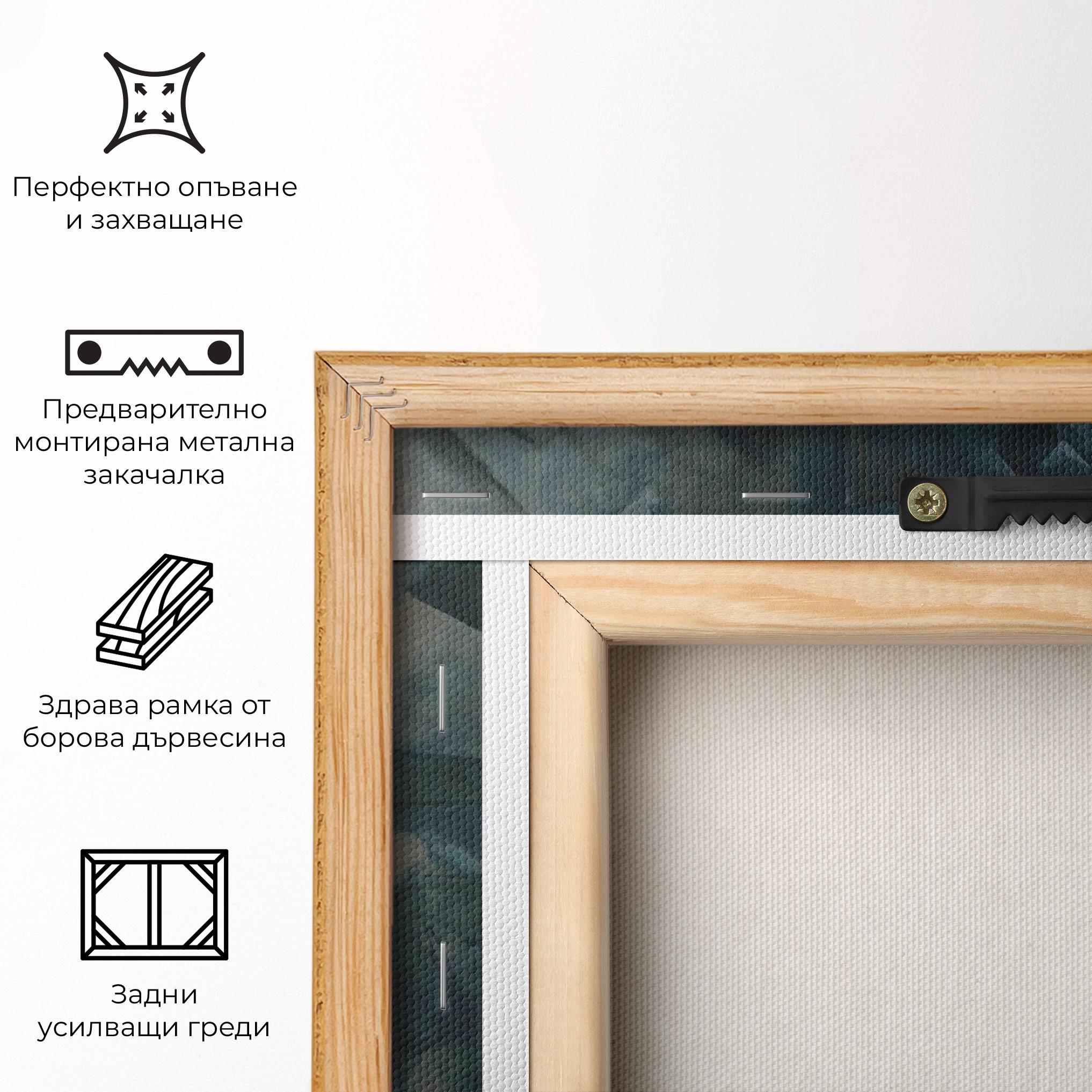 Картина на платно Dans Un Fauteuil mockup 5