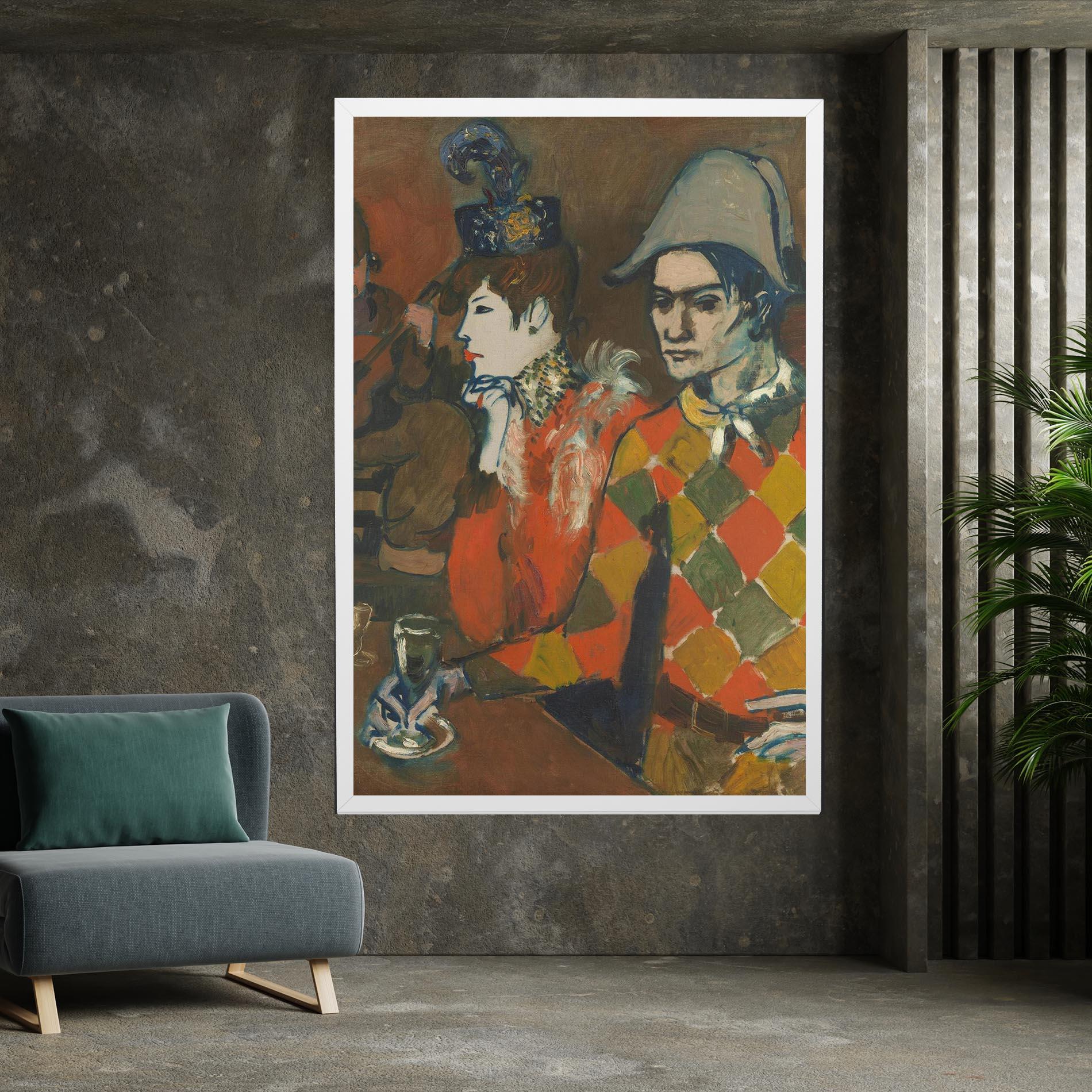 Картина на платно At The Lapin Agile mockup 7