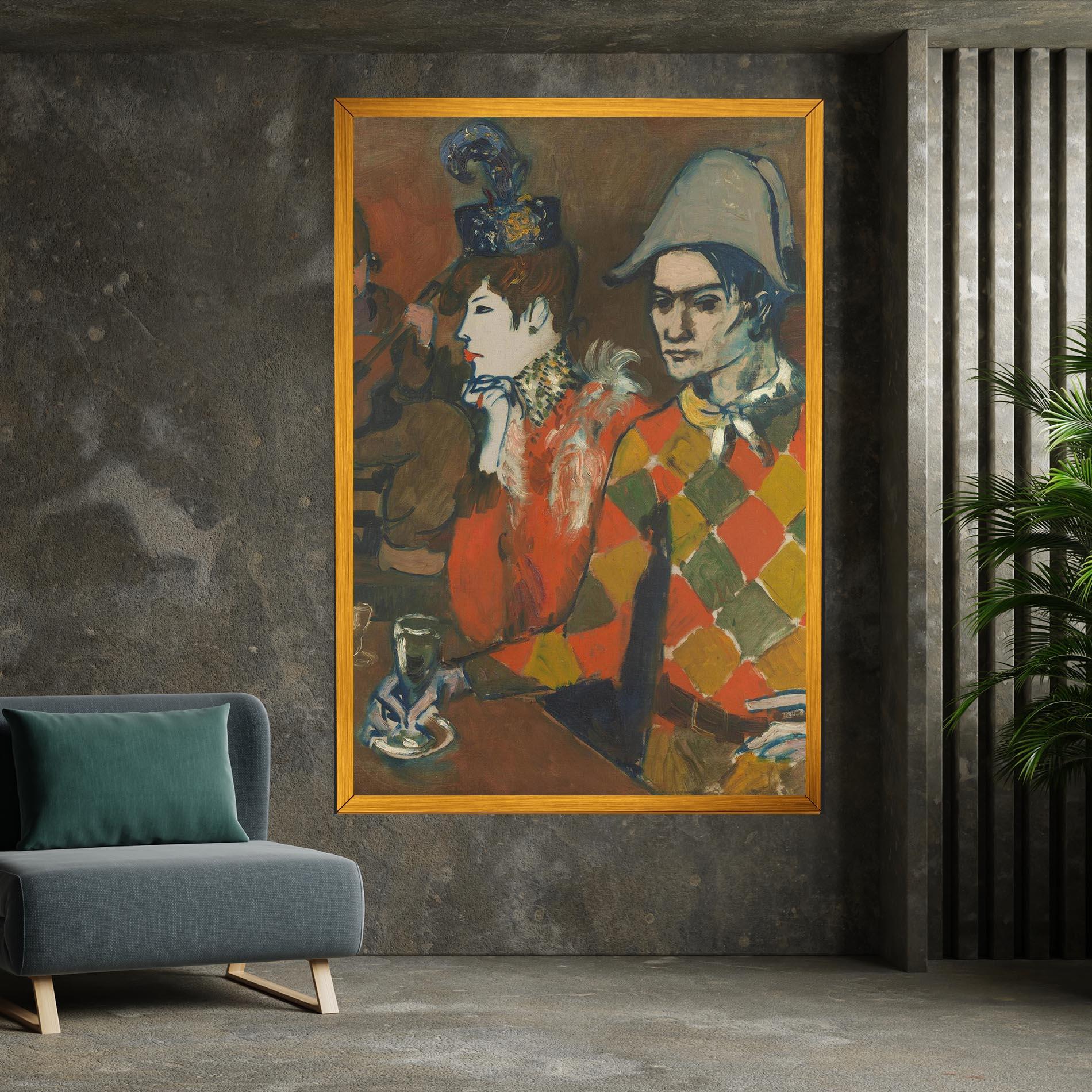 Картина на платно At The Lapin Agile mockup 7