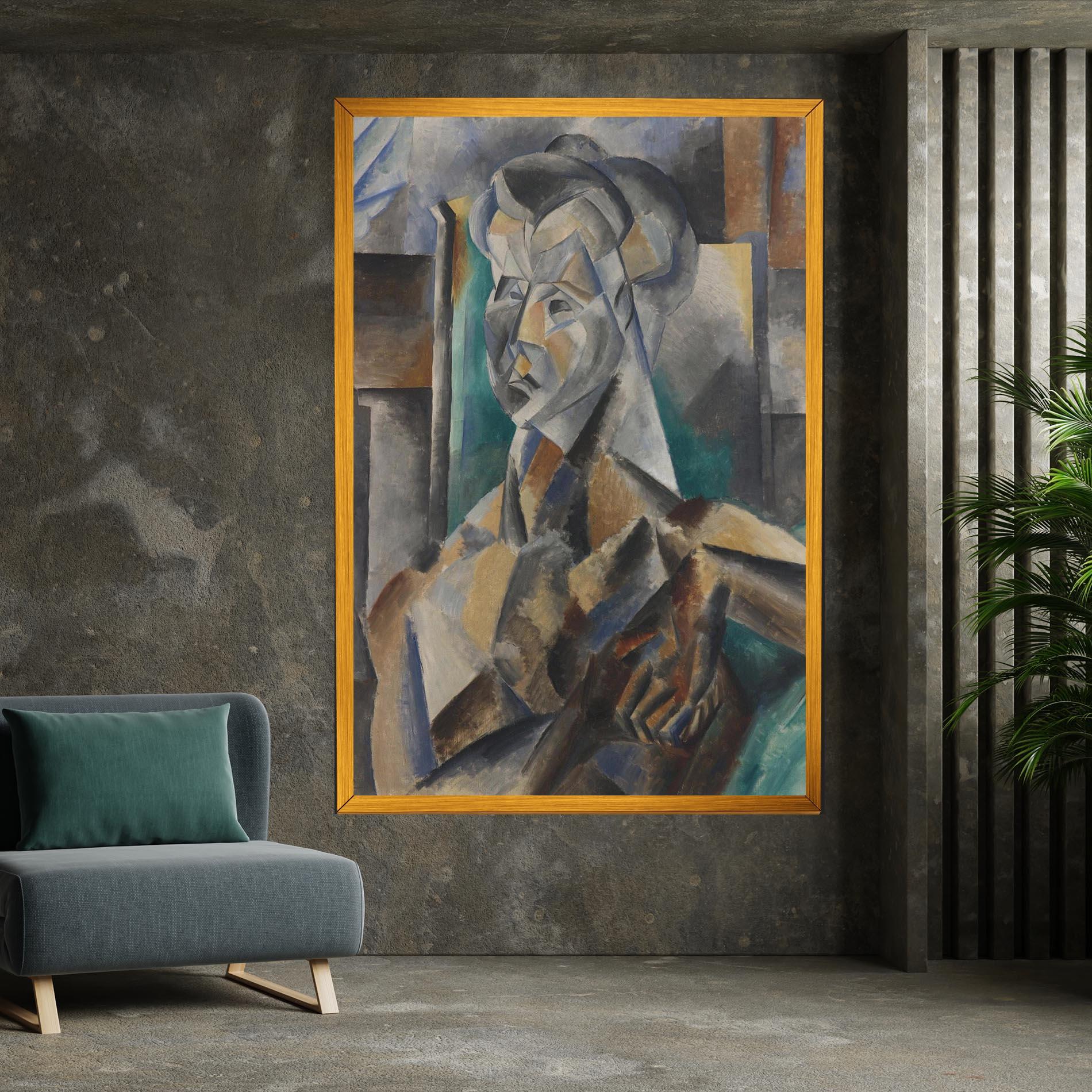 Картина на платно Buste De Femme mockup 7