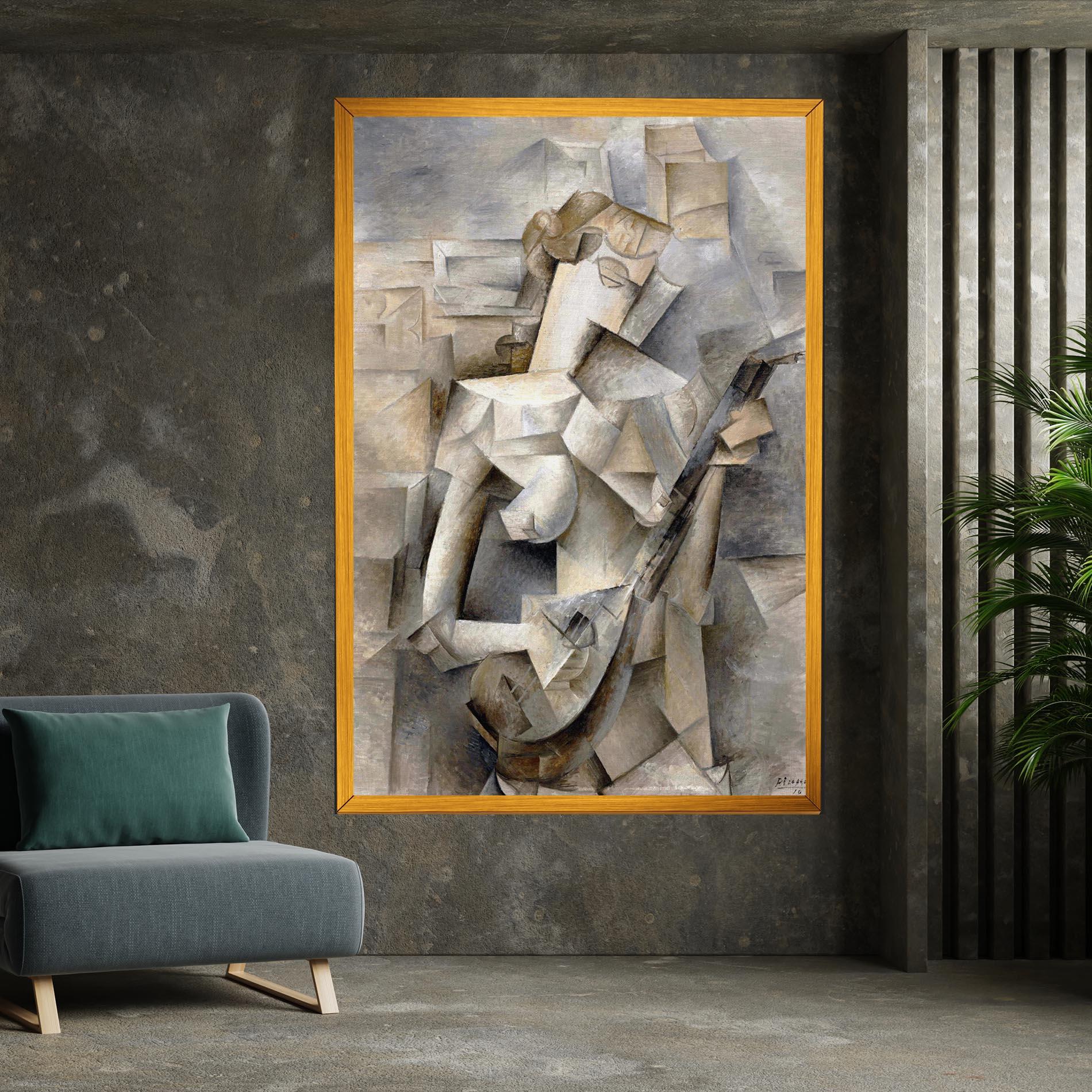 Картина на платно Fanny Tellier mockup 7