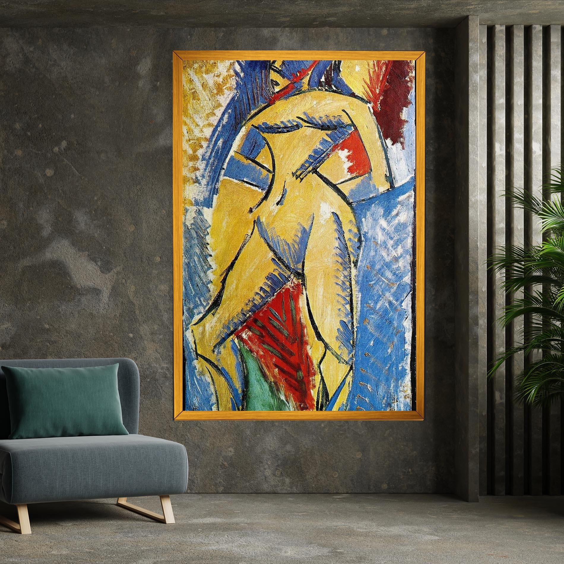 Картина на платно Femme Nue mockup 7