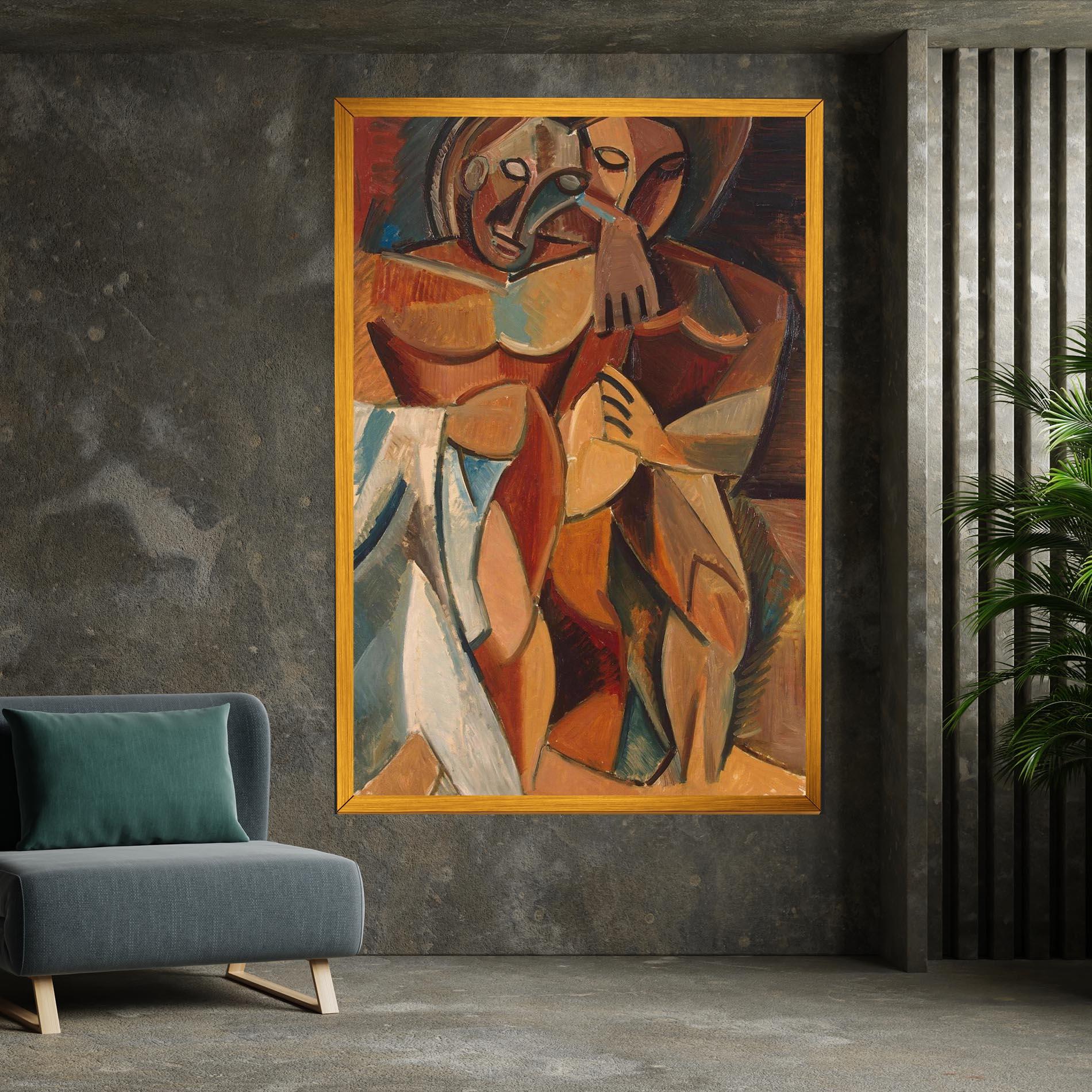 Картина на платно Friendship Two Nudes mockup 7