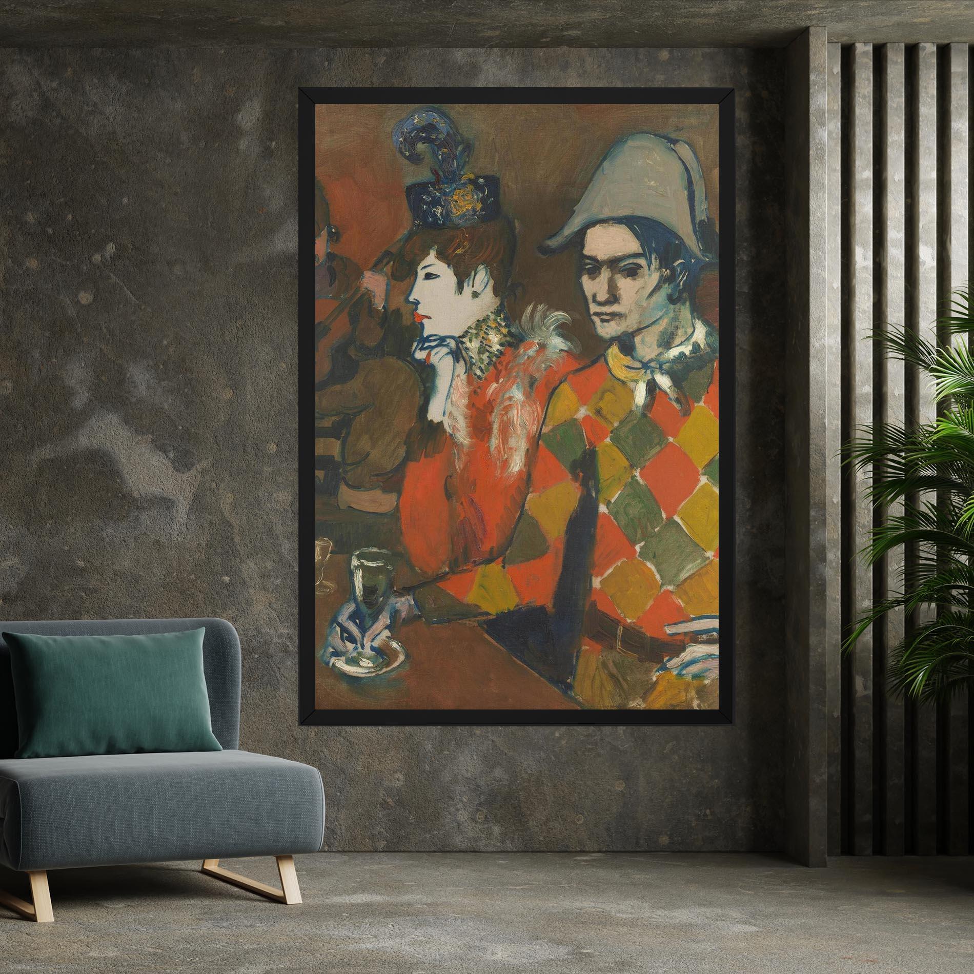 Картина на платно At The Lapin Agile mockup 7