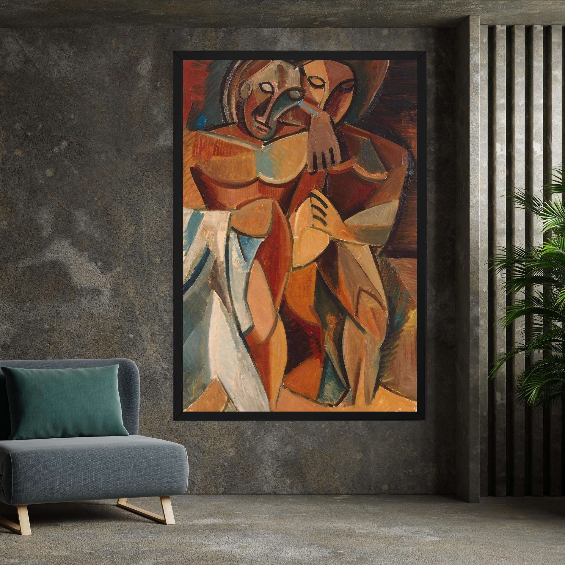 Картина на платно Friendship Two Nudes mockup 7