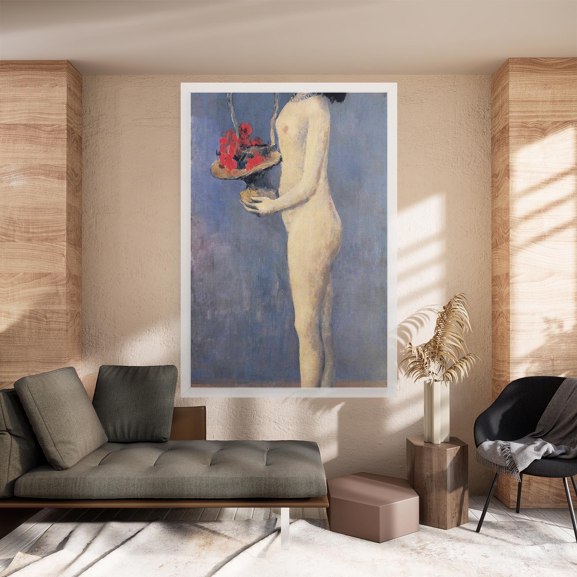 Картина на платно Le Panier Fleuri mockup 8