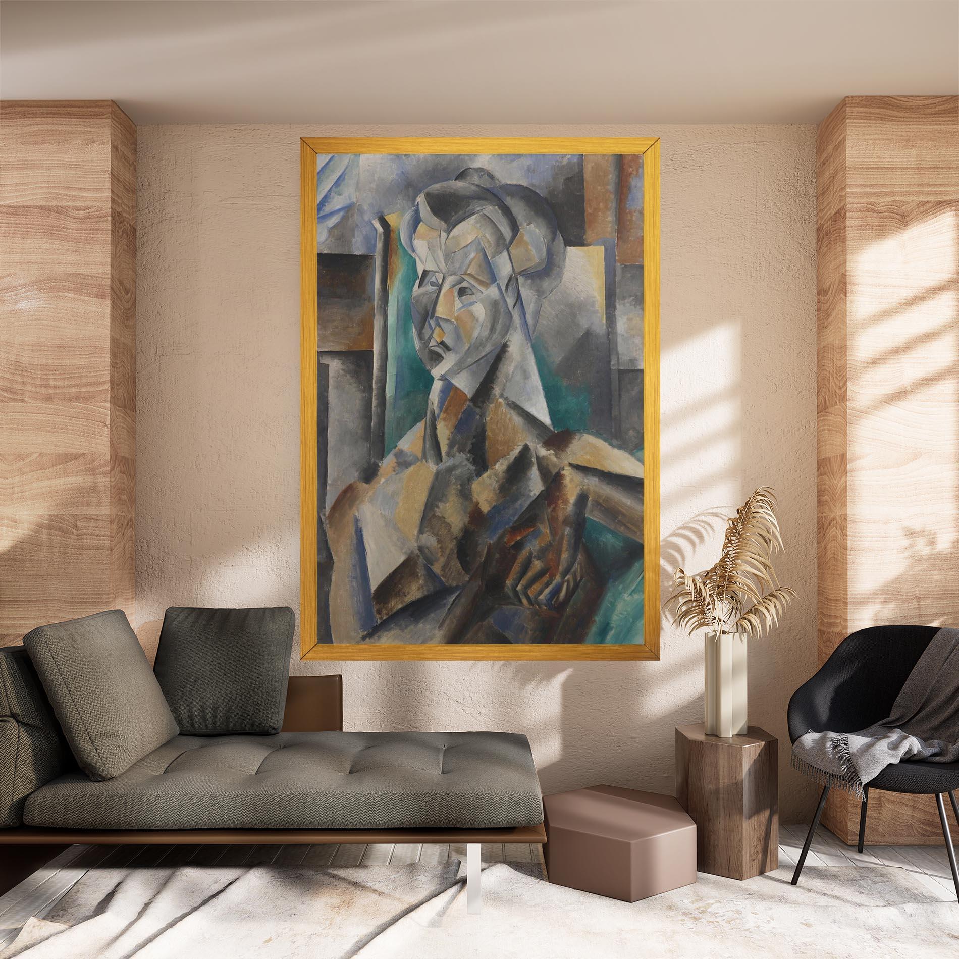 Картина на платно Buste De Femme mockup 8