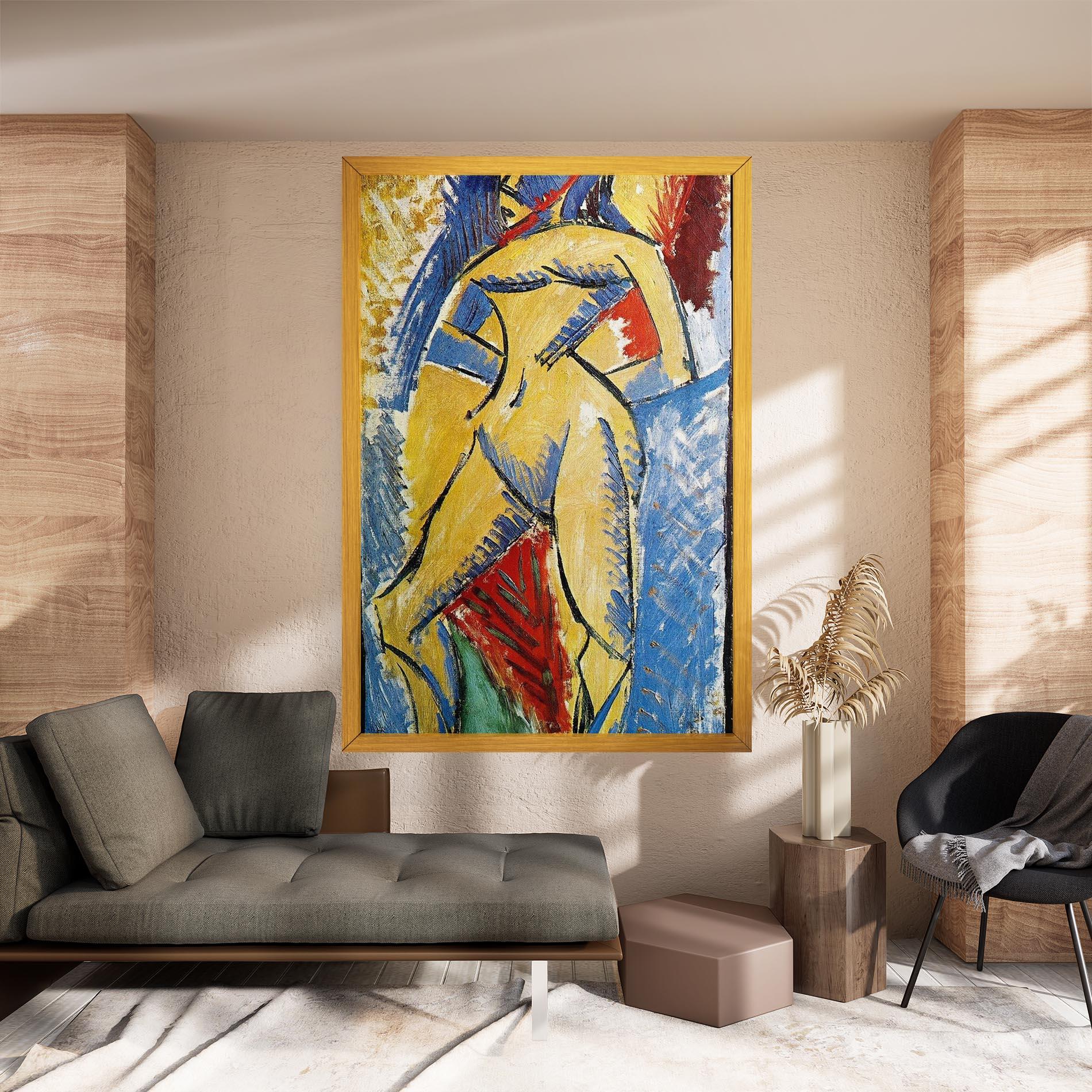 Картина на платно Femme Nue mockup 8