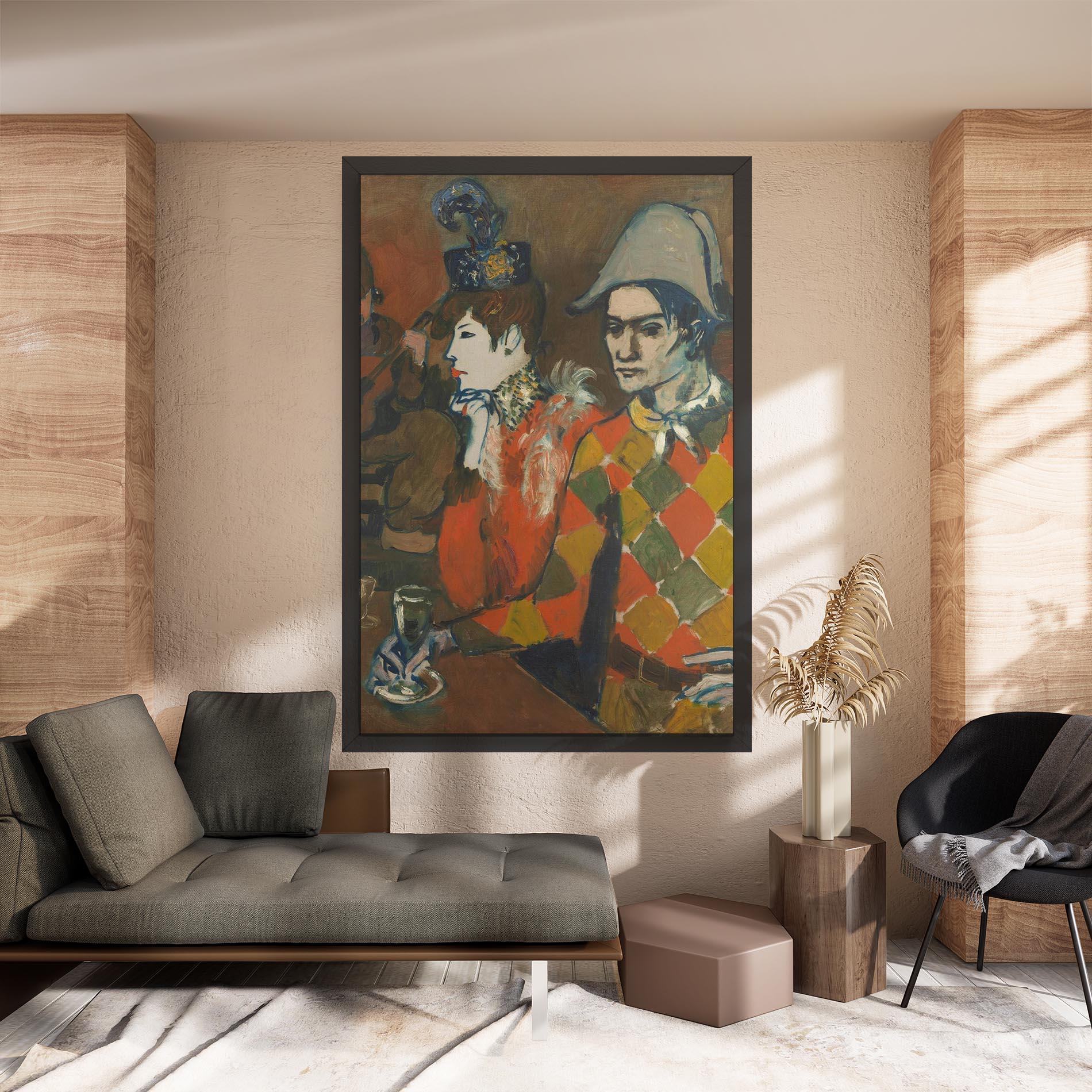 Картина на платно At The Lapin Agile mockup 8