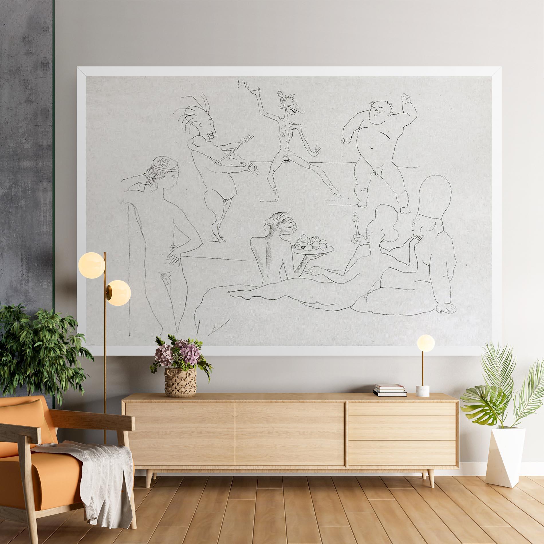 Картина на платно Salome mockup 9