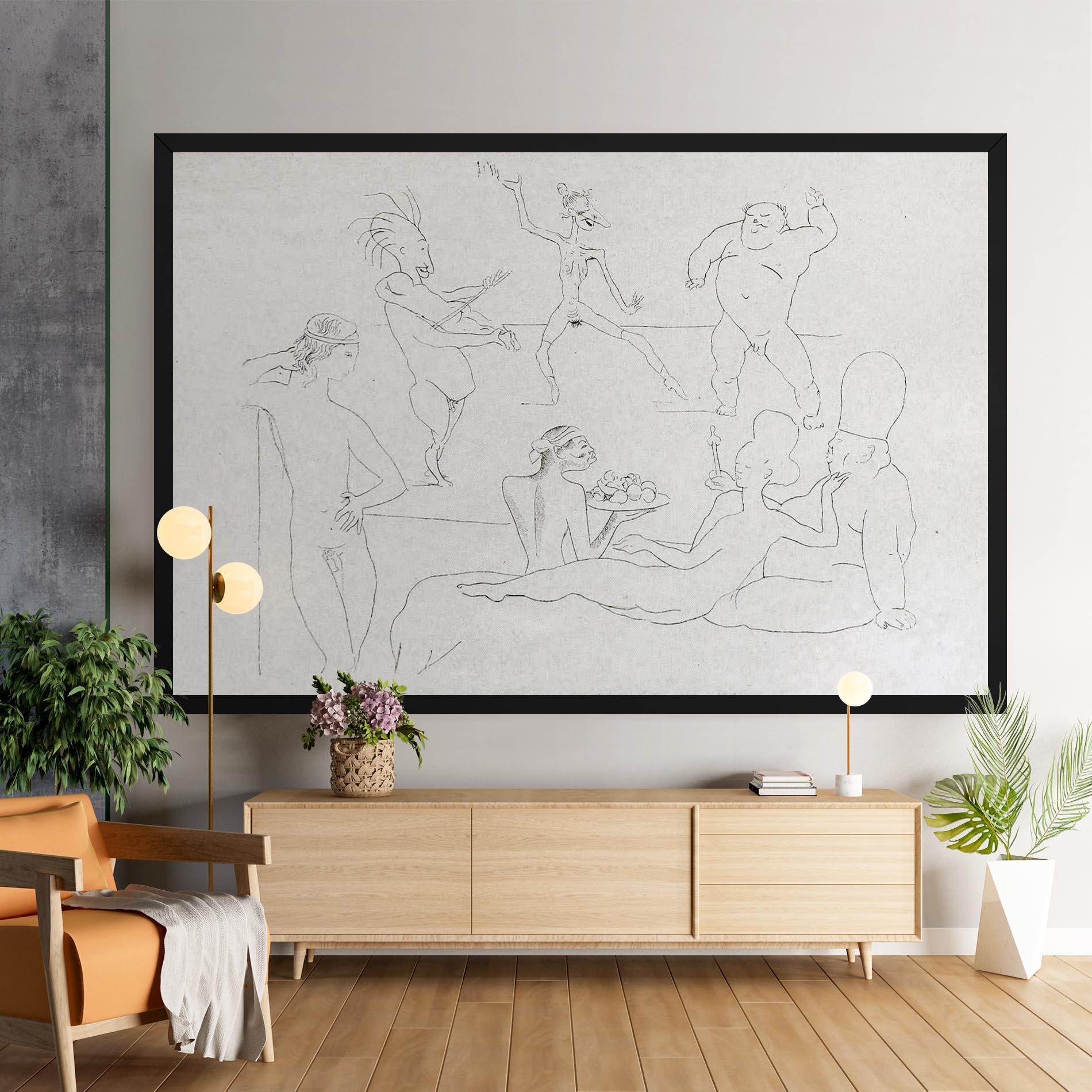 Картина на платно Salome mockup 9