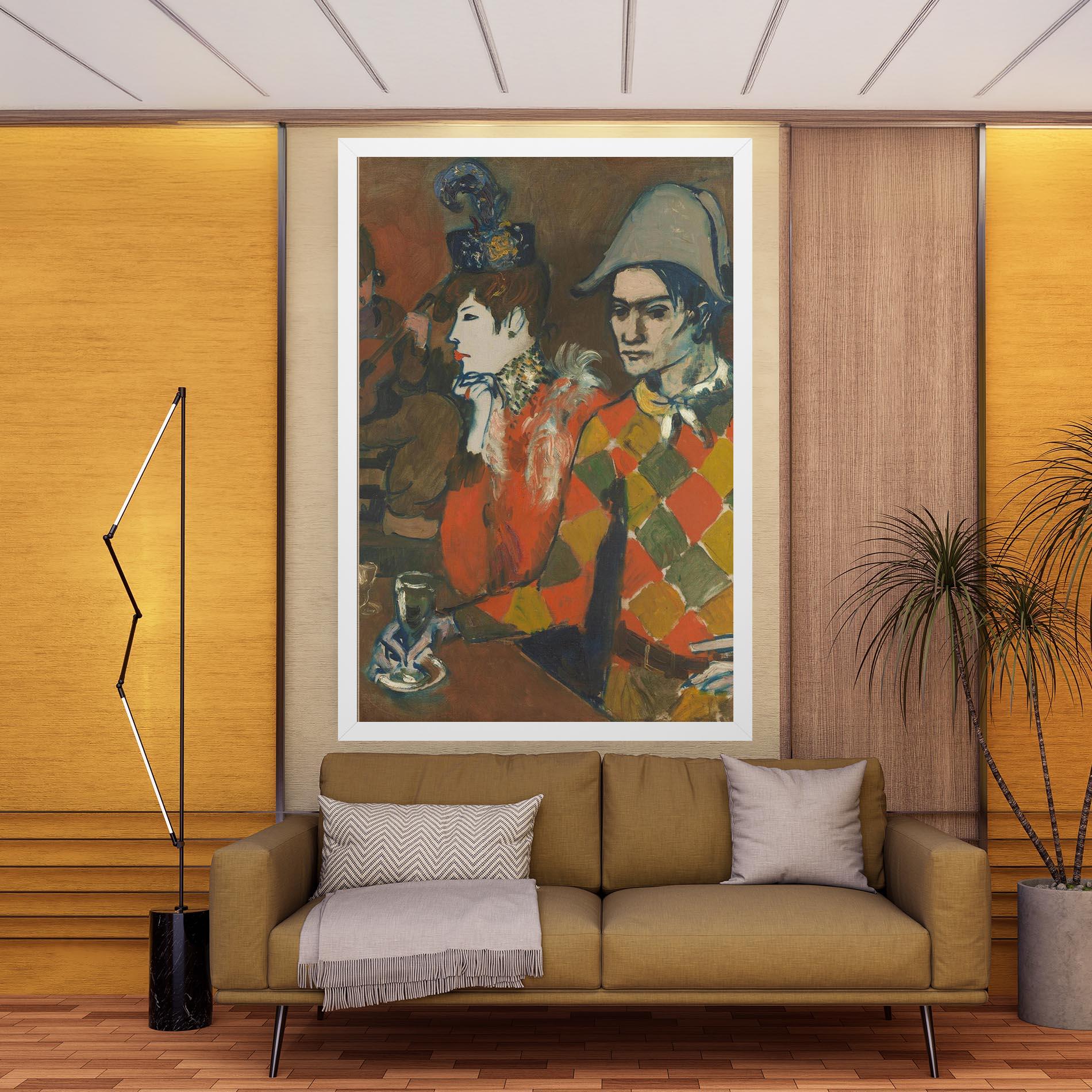 Картина на платно At The Lapin Agile mockup 9