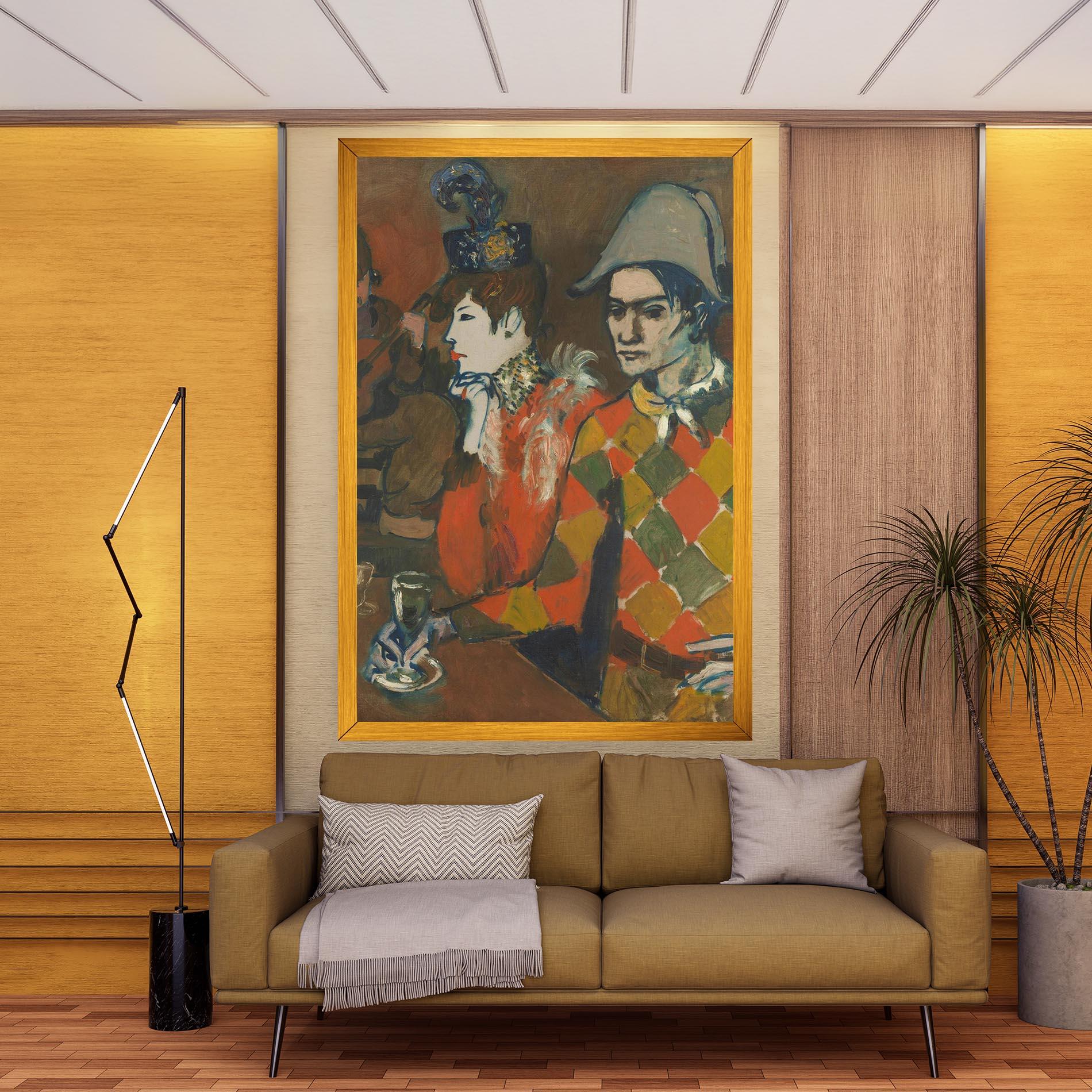 Картина на платно At The Lapin Agile mockup 9