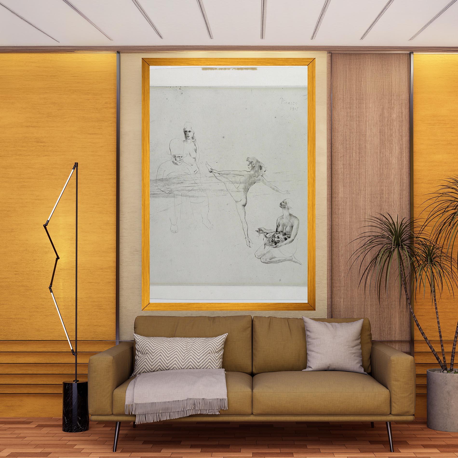 Картина на платно Dance Of Salome mockup 9