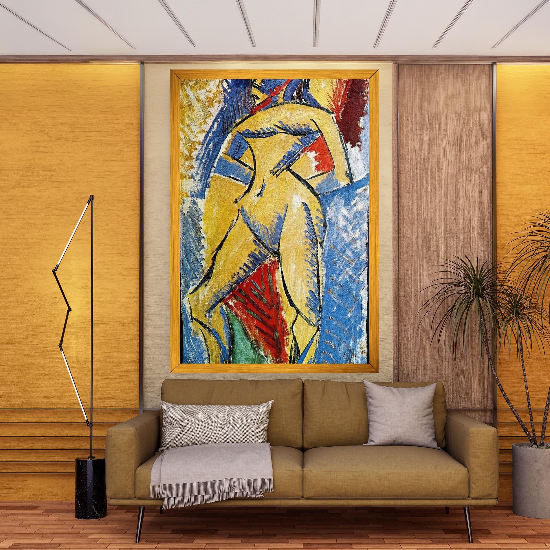 Картина на платно Femme Nue mockup 9