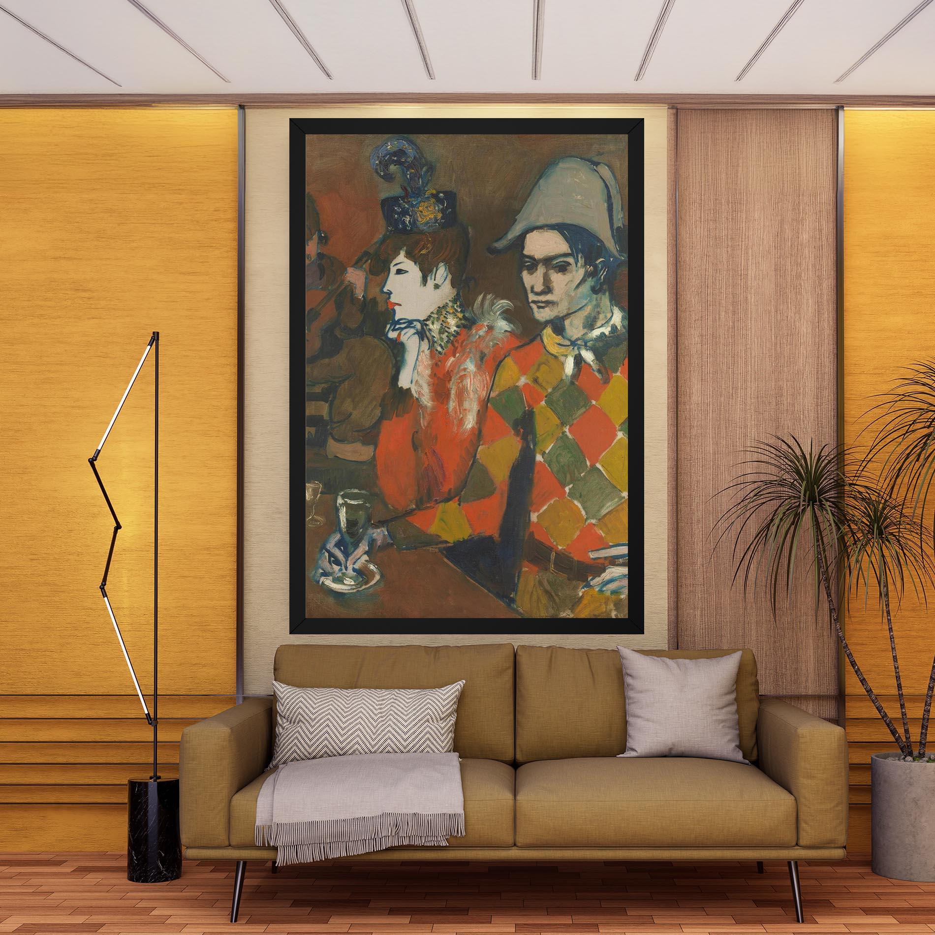 Картина на платно At The Lapin Agile mockup 9