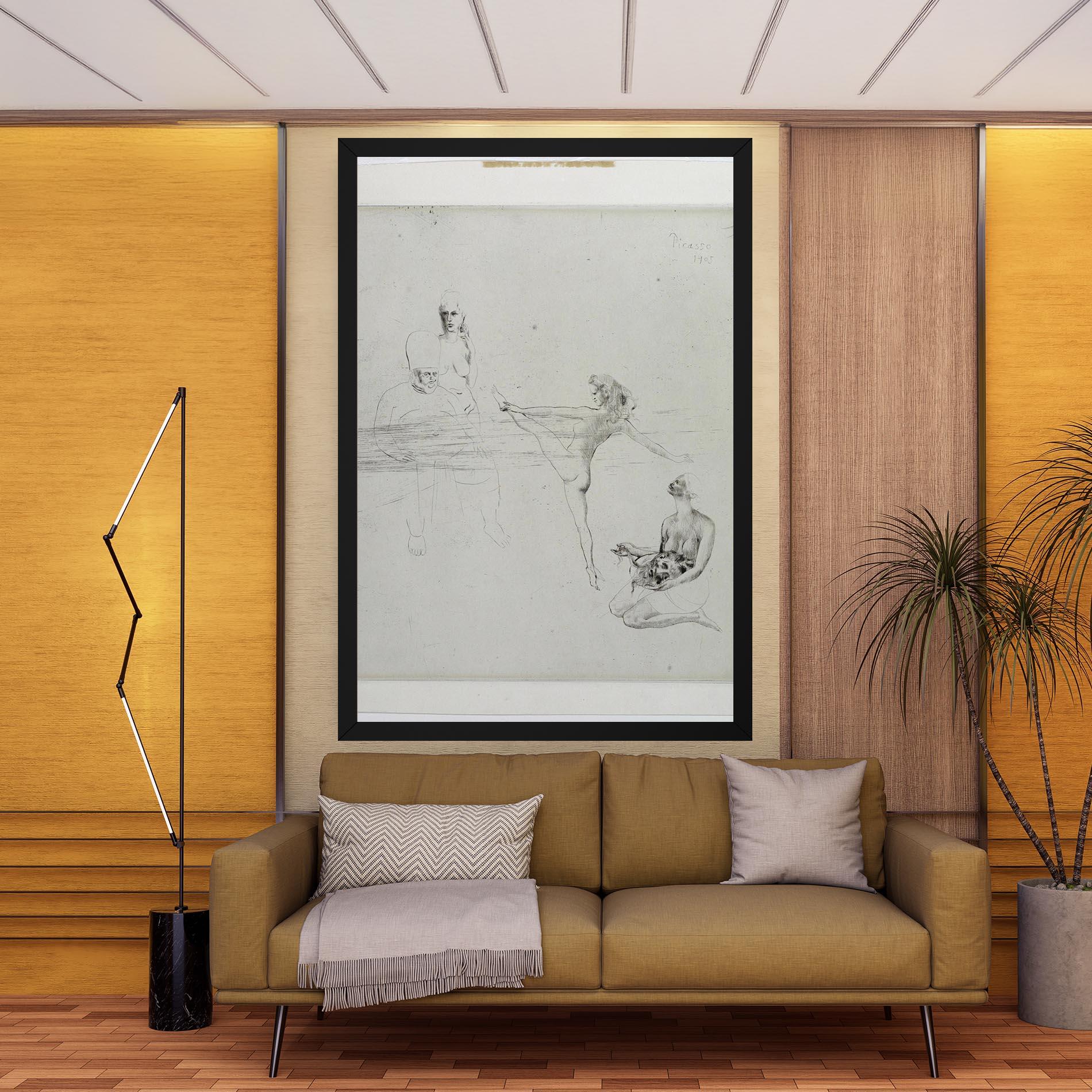 Картина на платно Dance Of Salome mockup 9