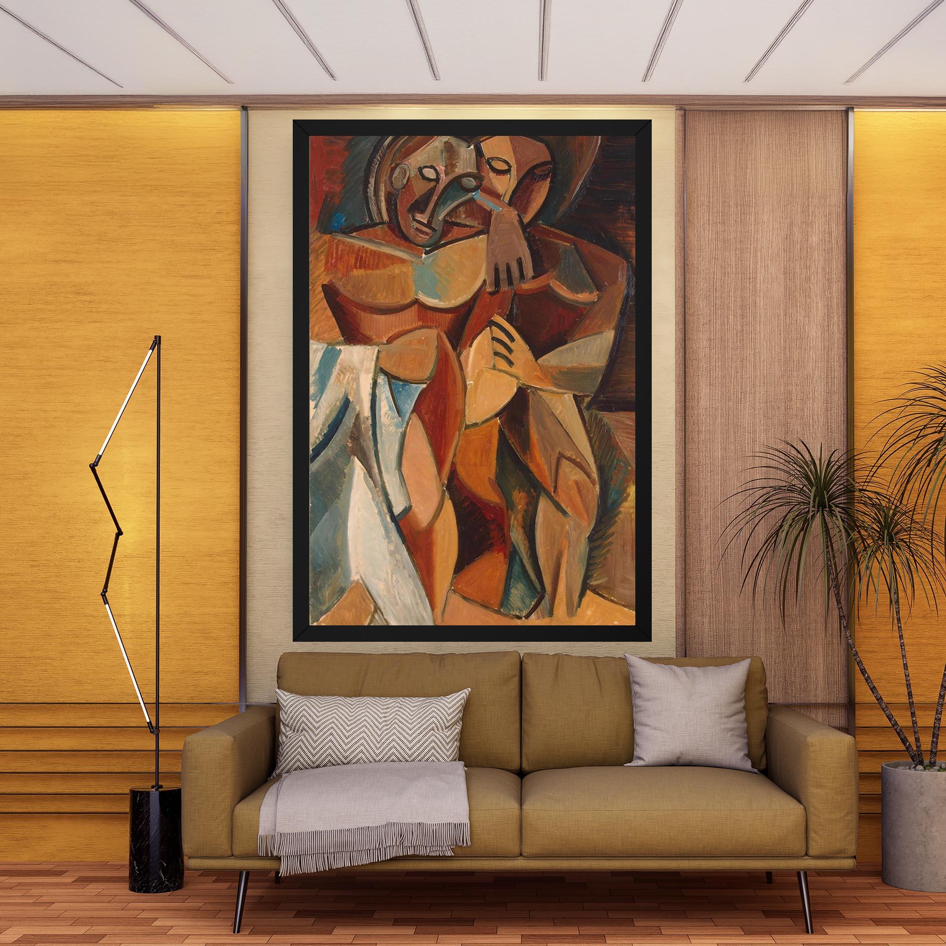 Картина на платно Friendship Two Nudes mockup 9