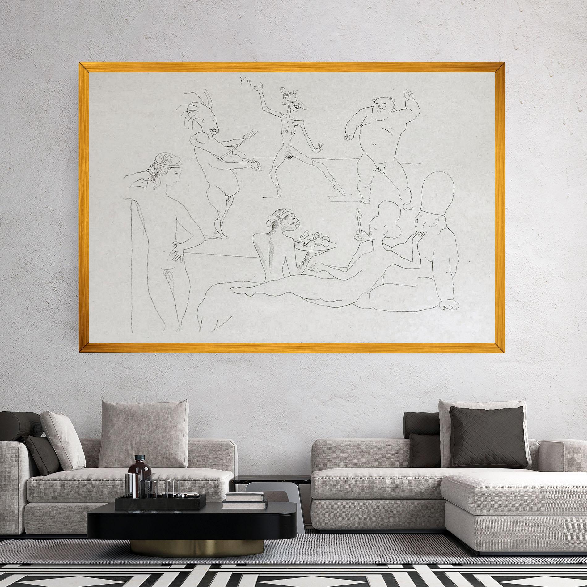 Картина на платно Salome mockup 2