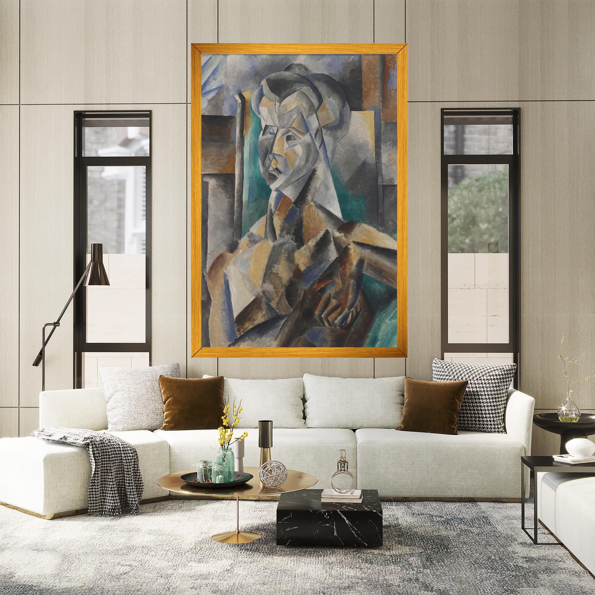 Картина на платно Buste De Femme mockup 2