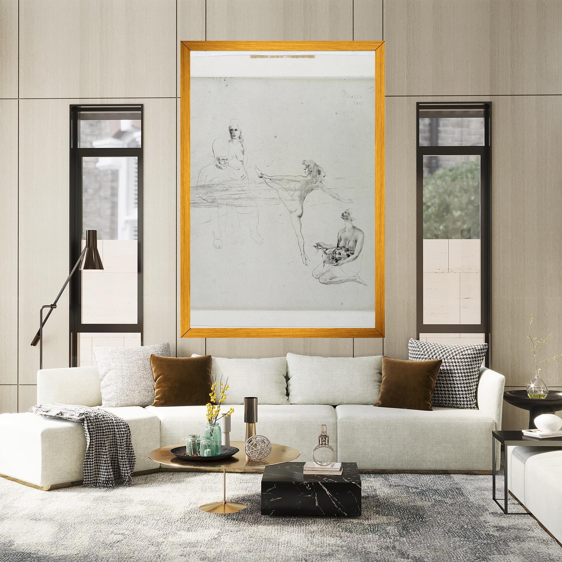 Картина на платно Dance Of Salome mockup 2