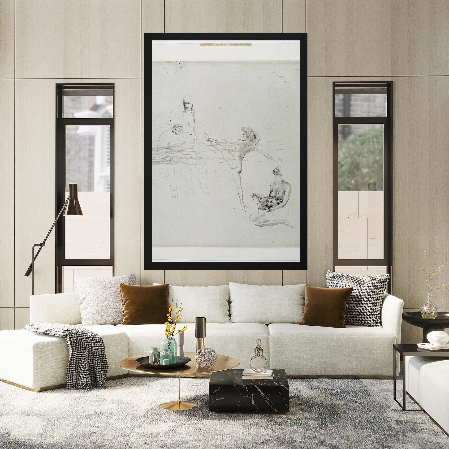 Картина на платно Dance Of Salome mockup 2