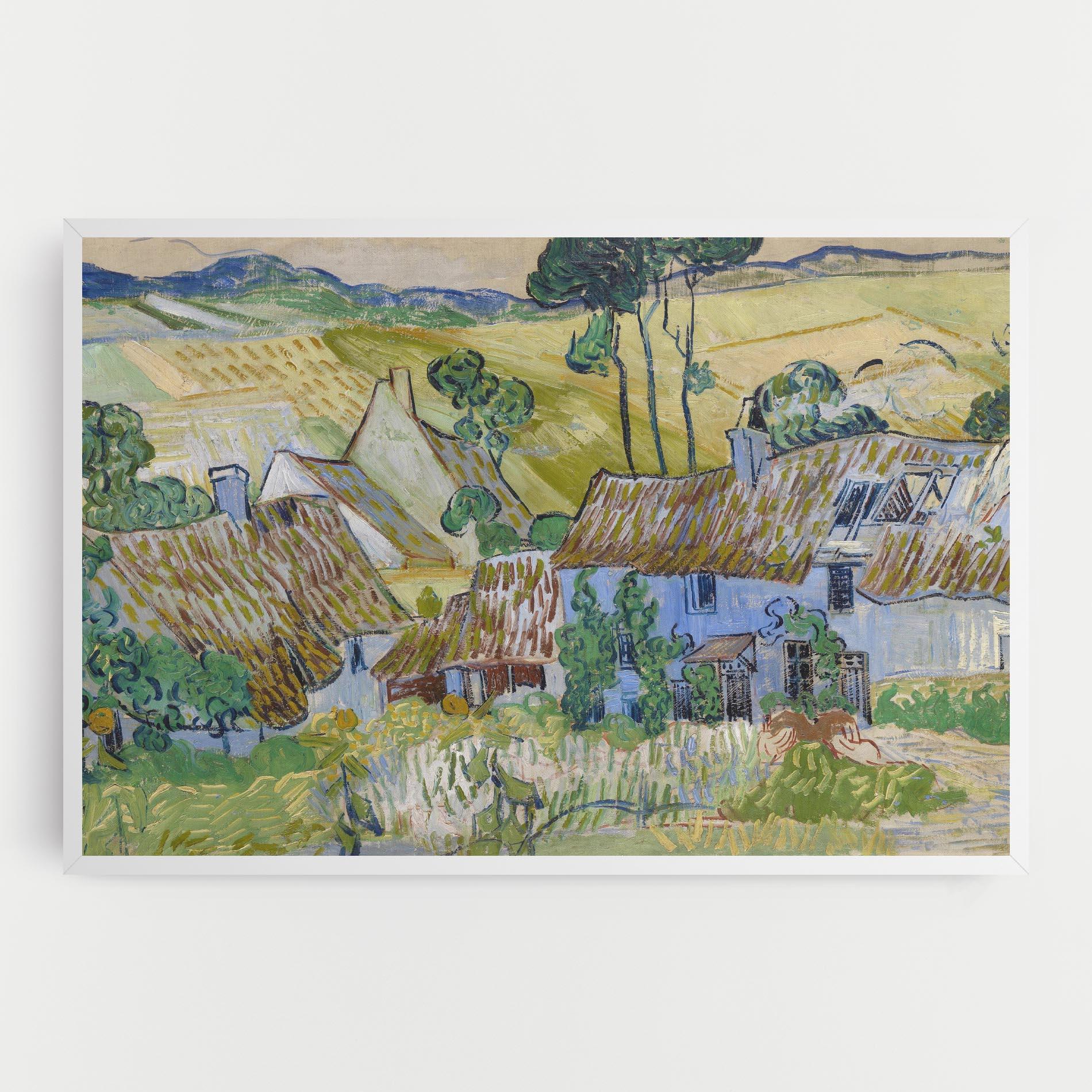 Картина на платно Farms Near Auvers mockup 0