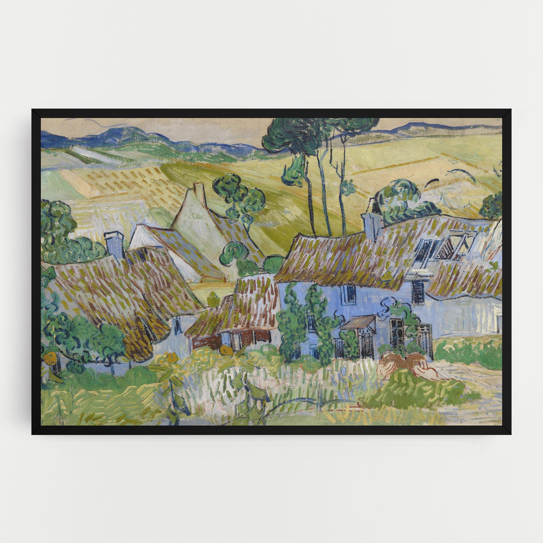 Картина на платно Farms Near Auvers mockup 0