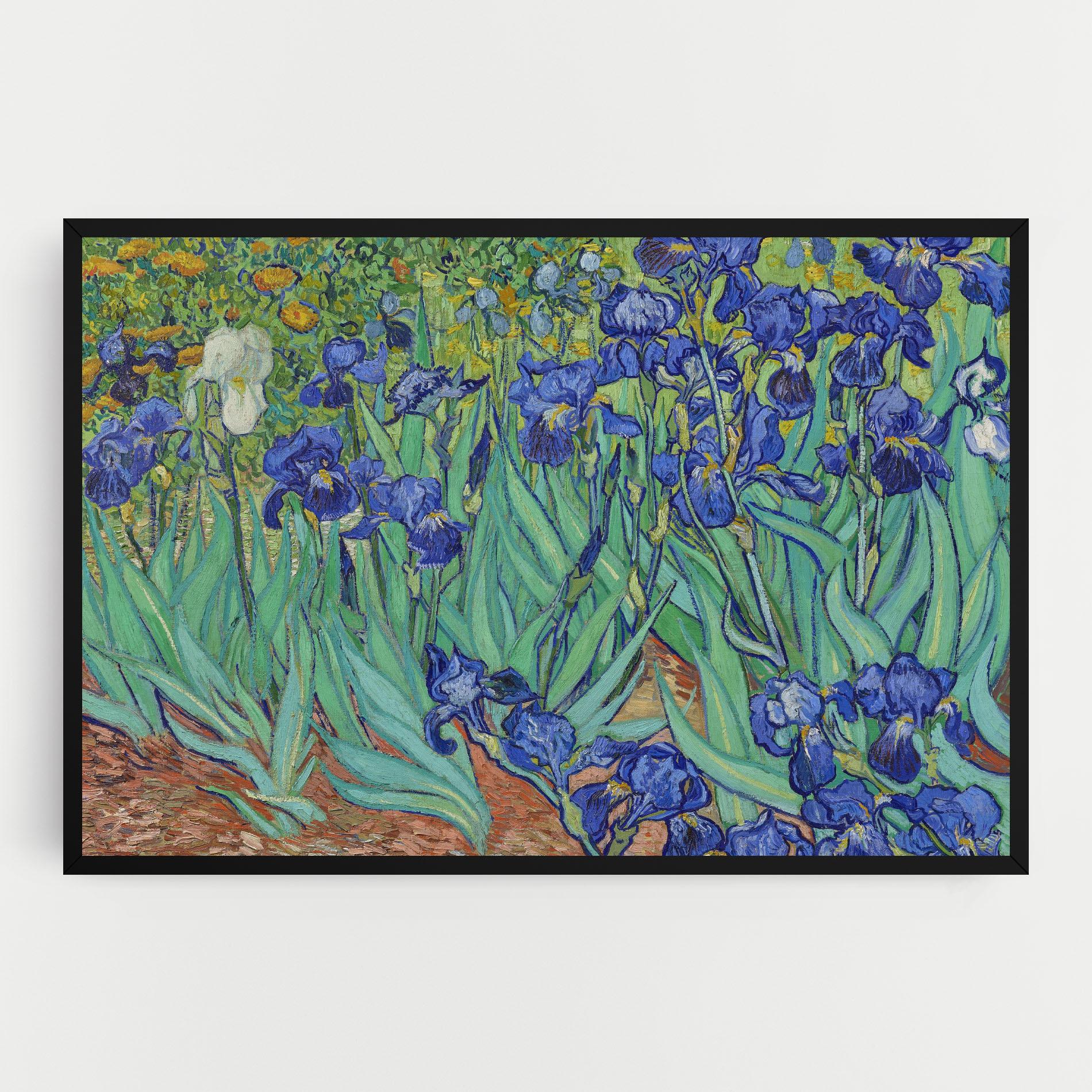 Картина на платно Irises Van Gogh mockup 0