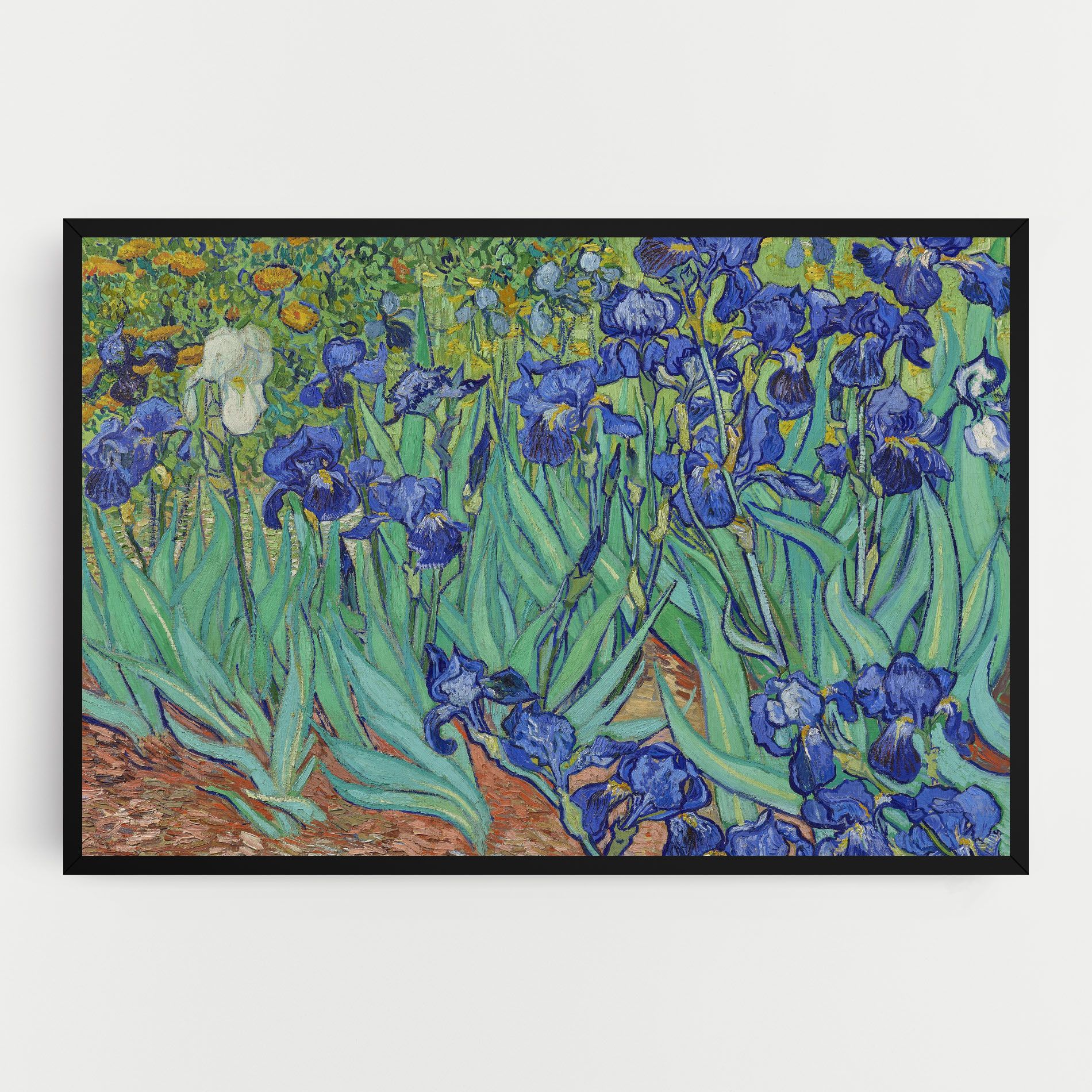 Irises Van Gogh mockup 0