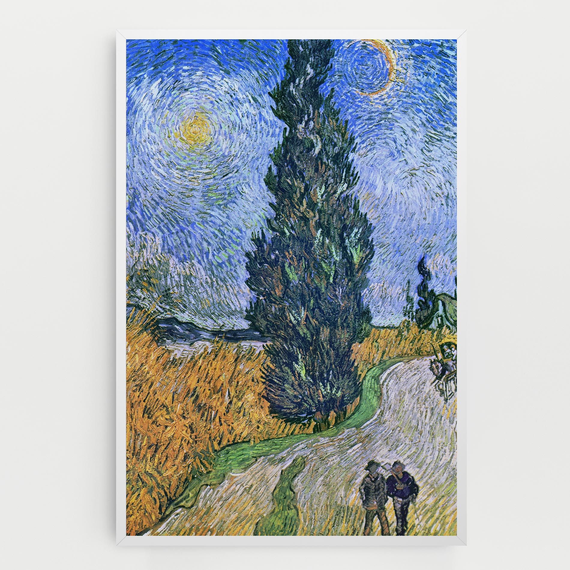 Road With Cypress mockup 0