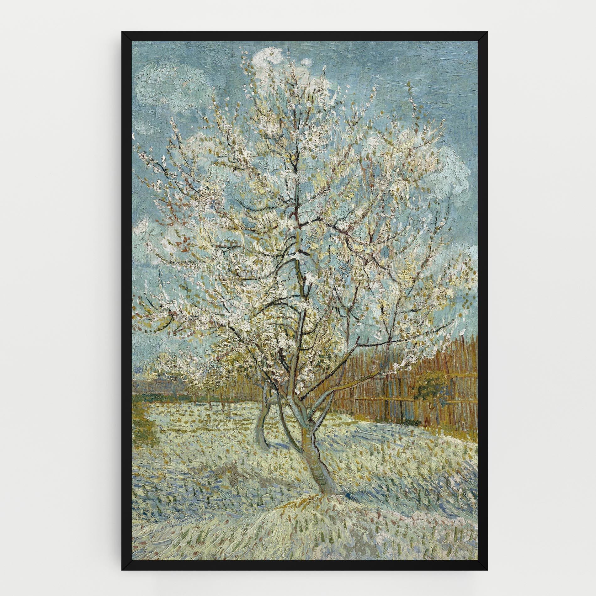 Картина на платно De Roze Perzikboom mockup 0