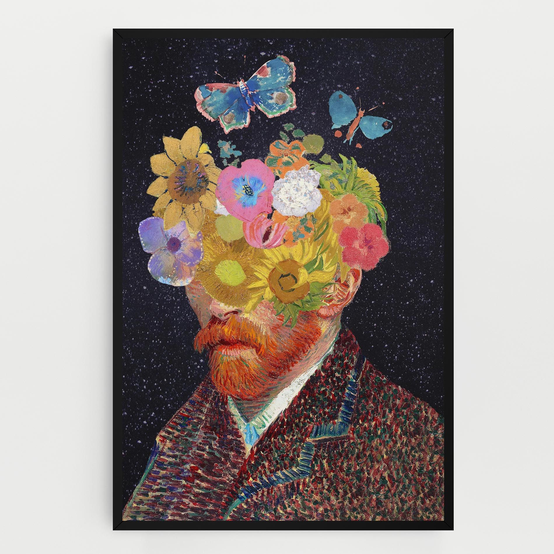 Flower Self Portrait mockup 0