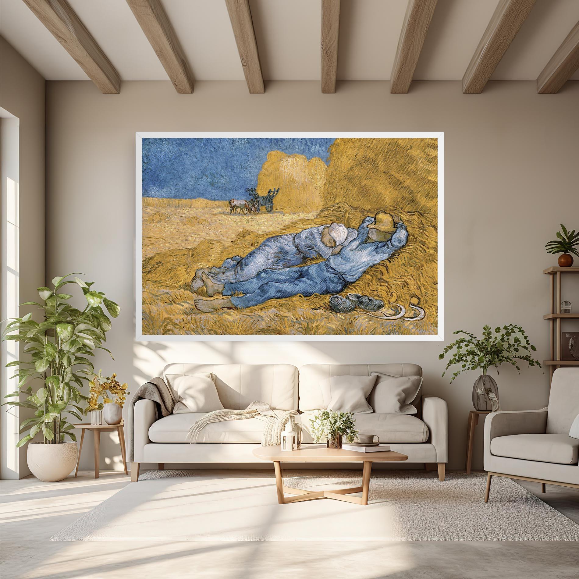 Картина на платно The Siesta mockup 6