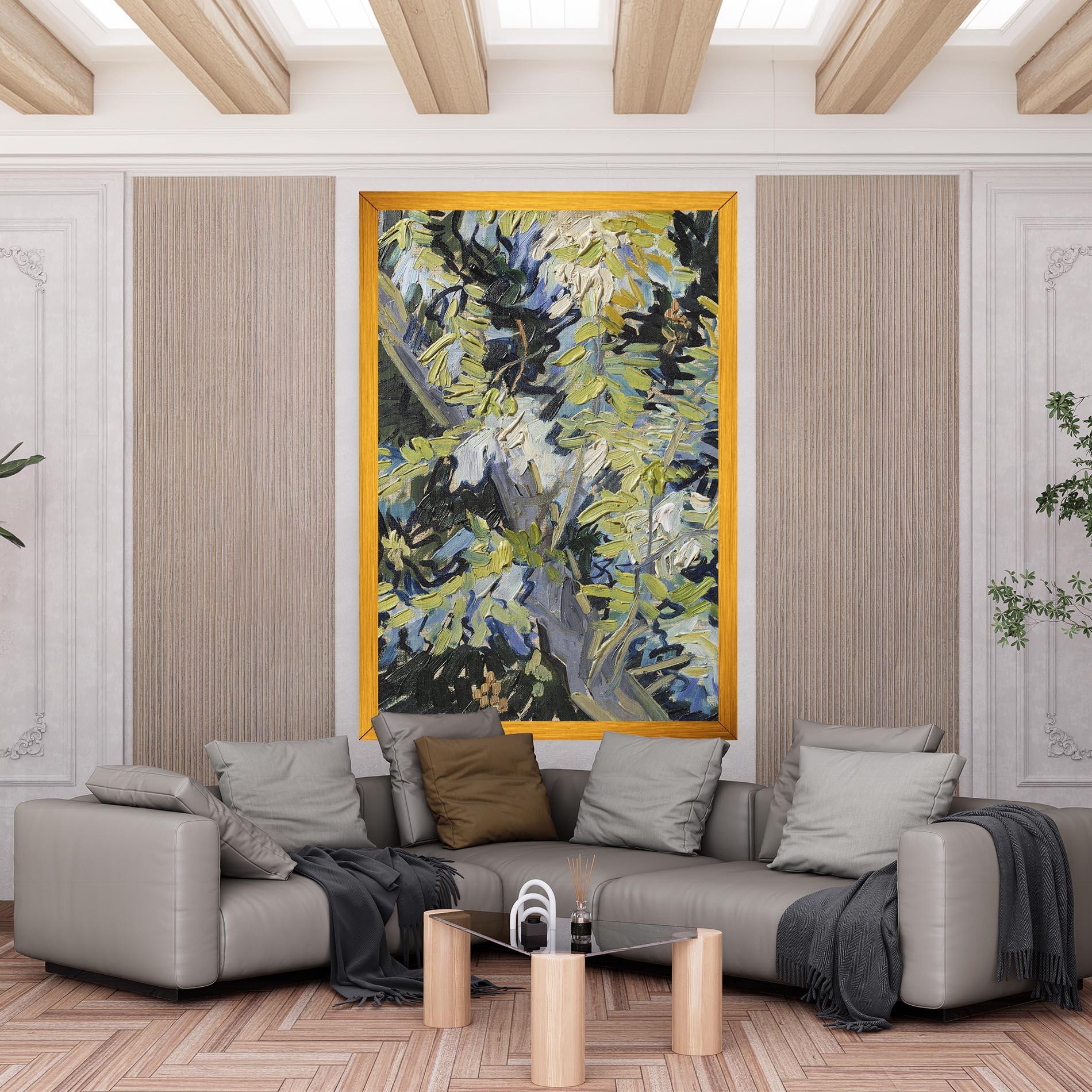 Картина на платно Blossoming Branches mockup 6