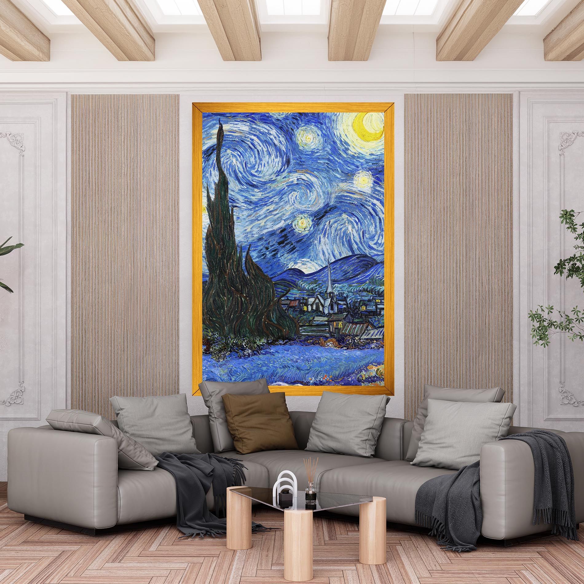 Starry Night Art mockup 6