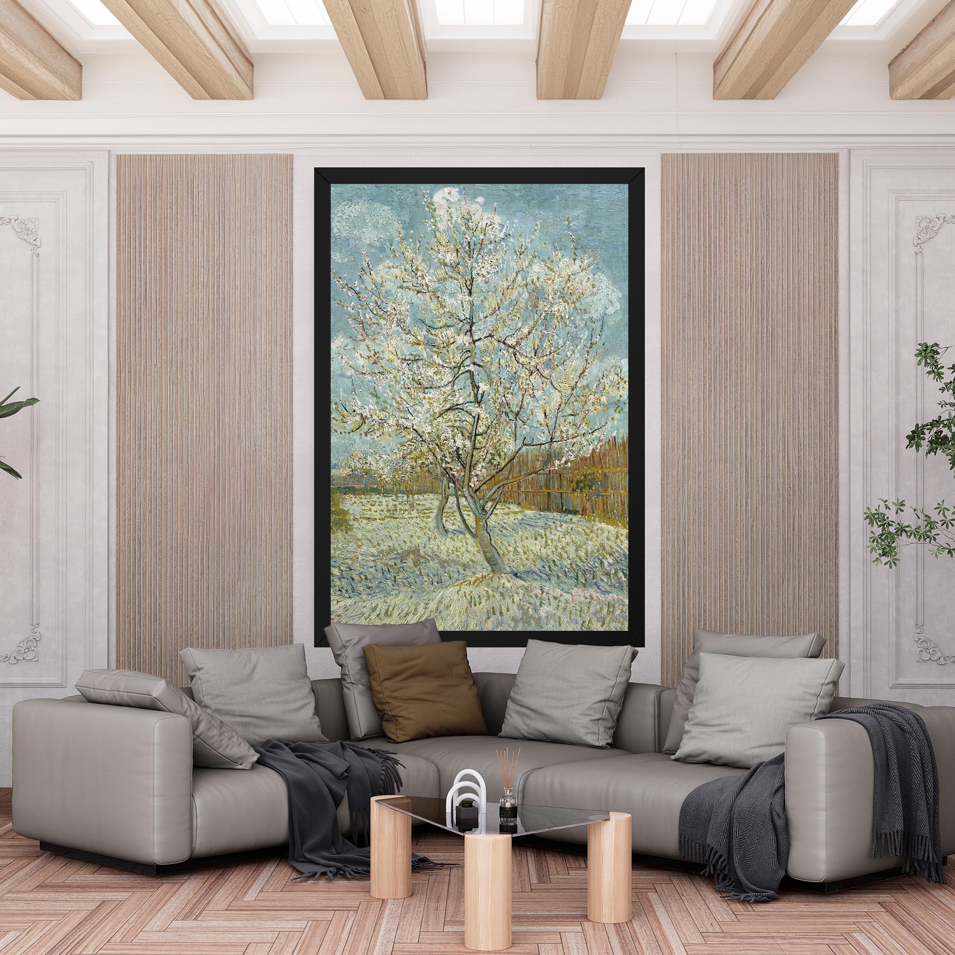 Картина на платно De Roze Perzikboom mockup 6