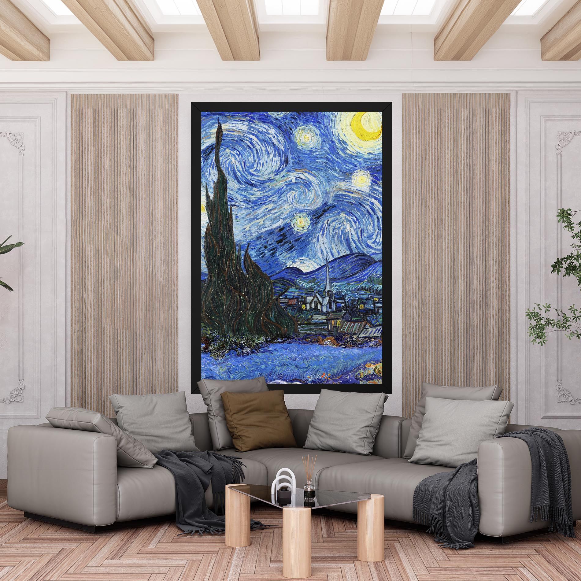 Starry Night Art mockup 6