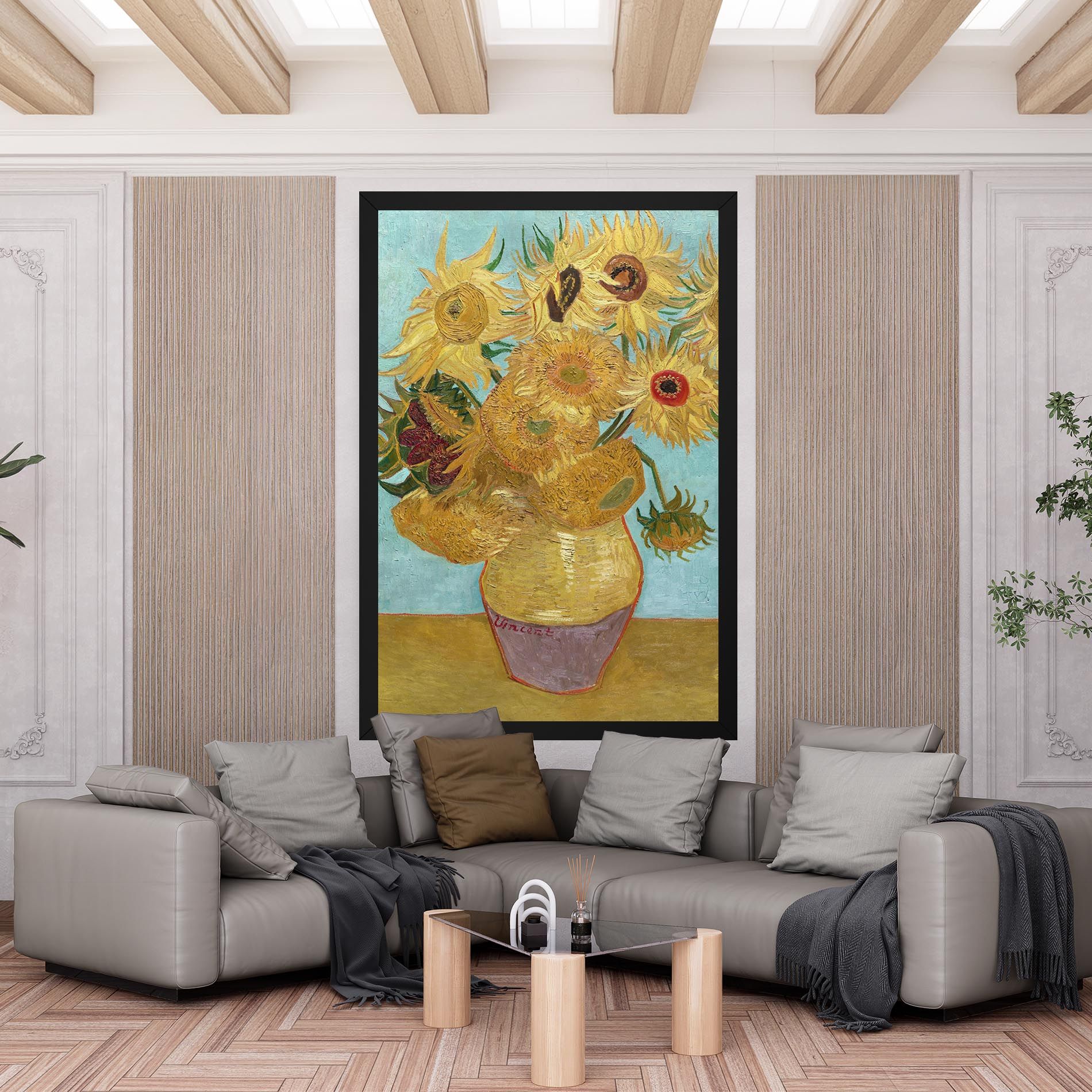 Twelve Sunflowers mockup 6