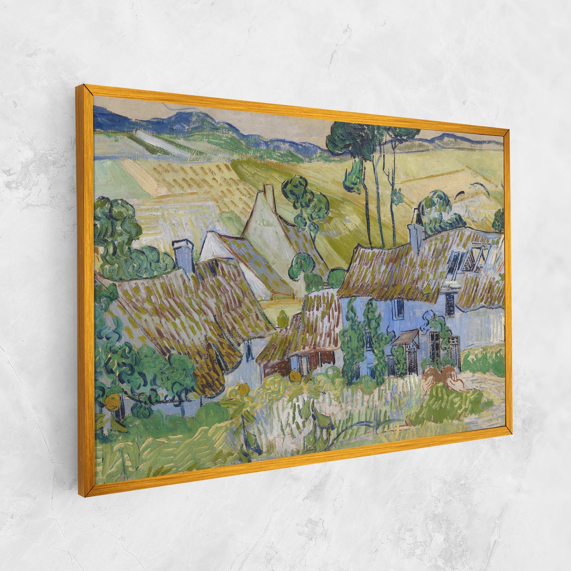Картина на платно Farms Near Auvers mockup 1