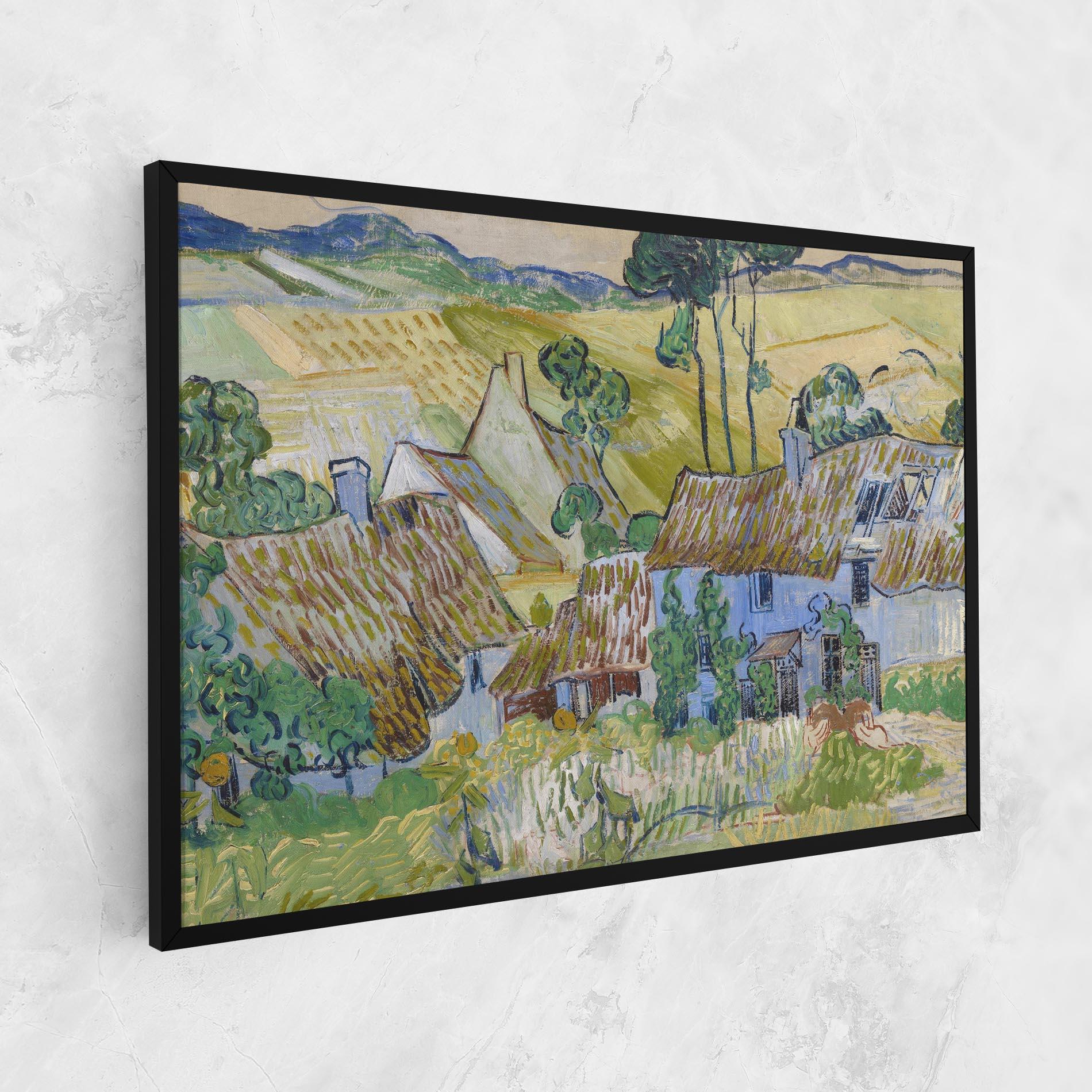 Картина на платно Farms Near Auvers mockup 1
