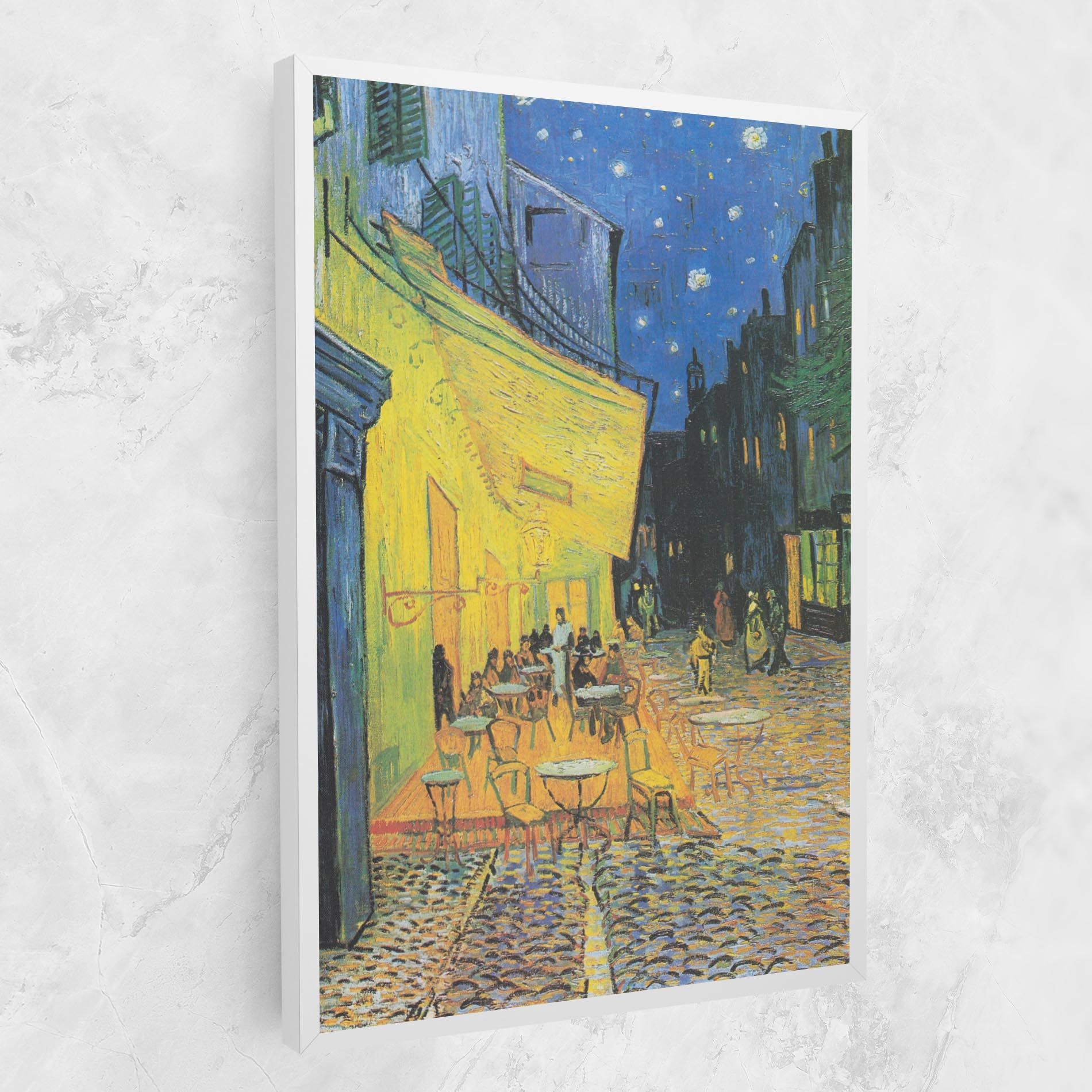 Cafe Terrace At Night mockup 1