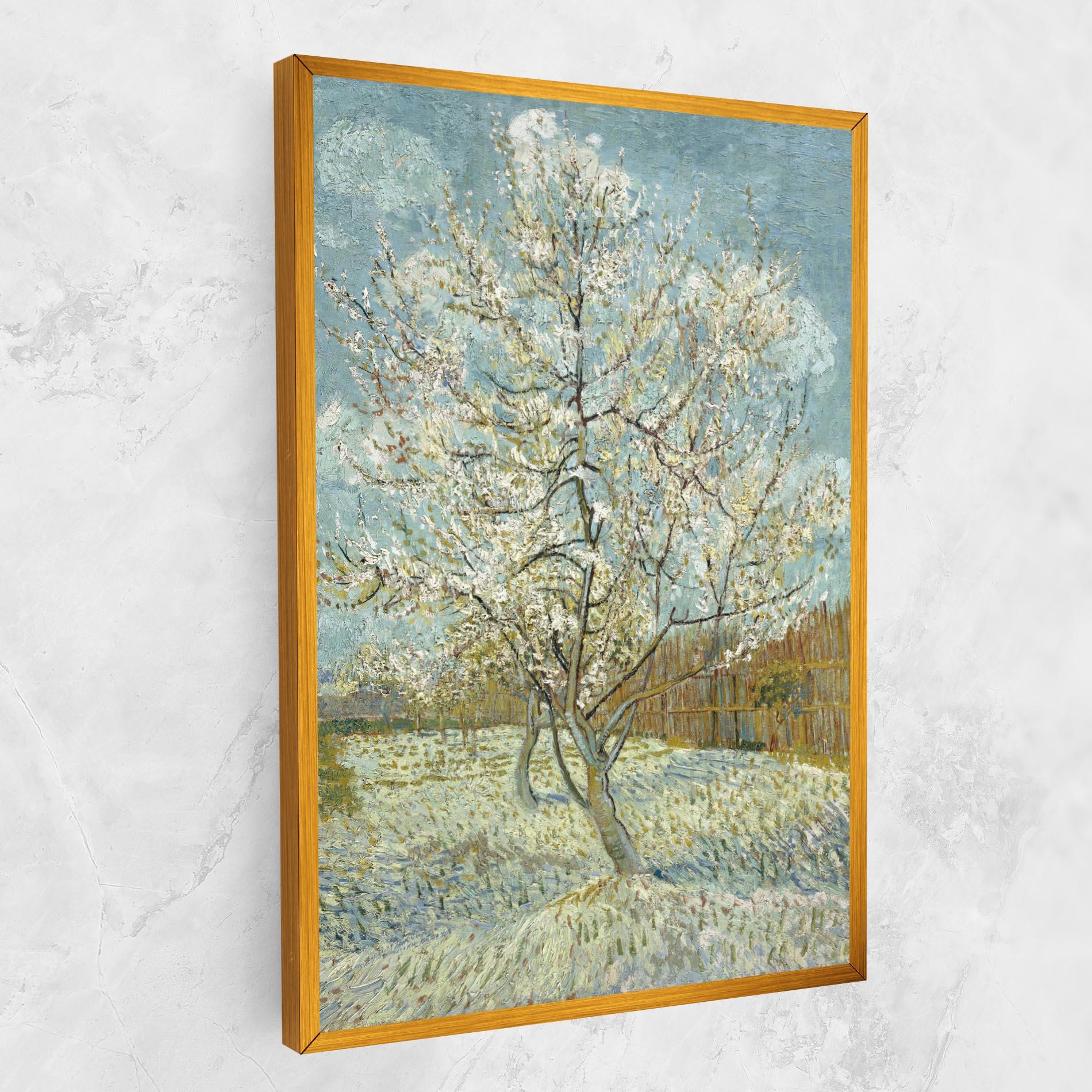 Картина на платно De Roze Perzikboom mockup 1