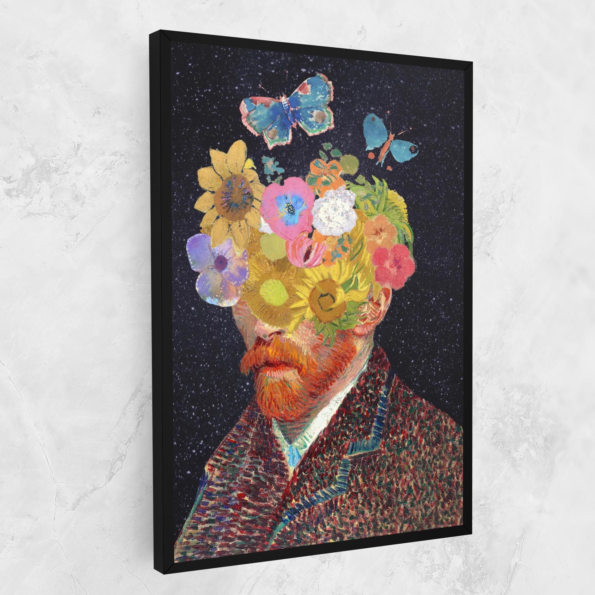 Flower Self Portrait mockup 1