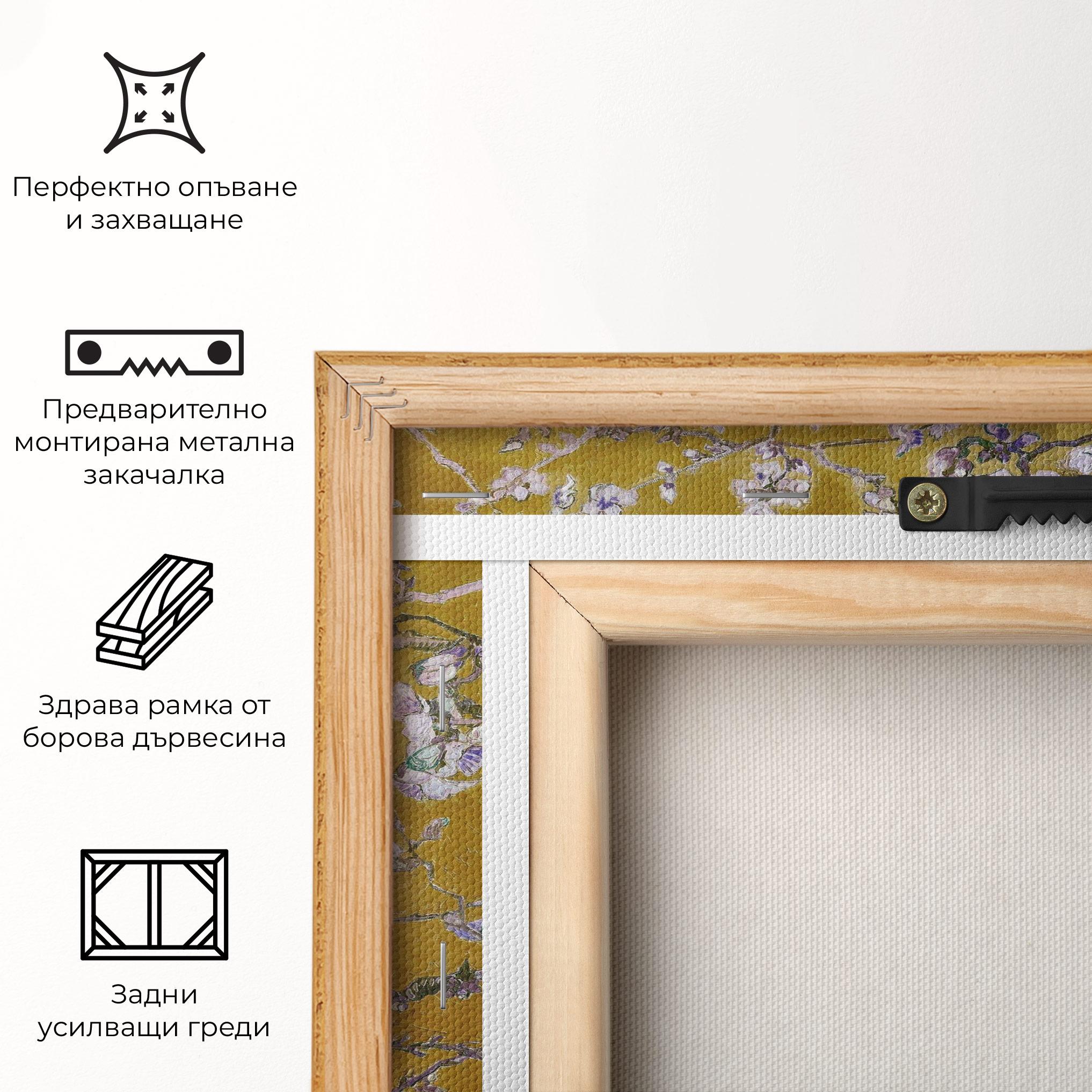 Картина на платно Almond Blossom mockup 5